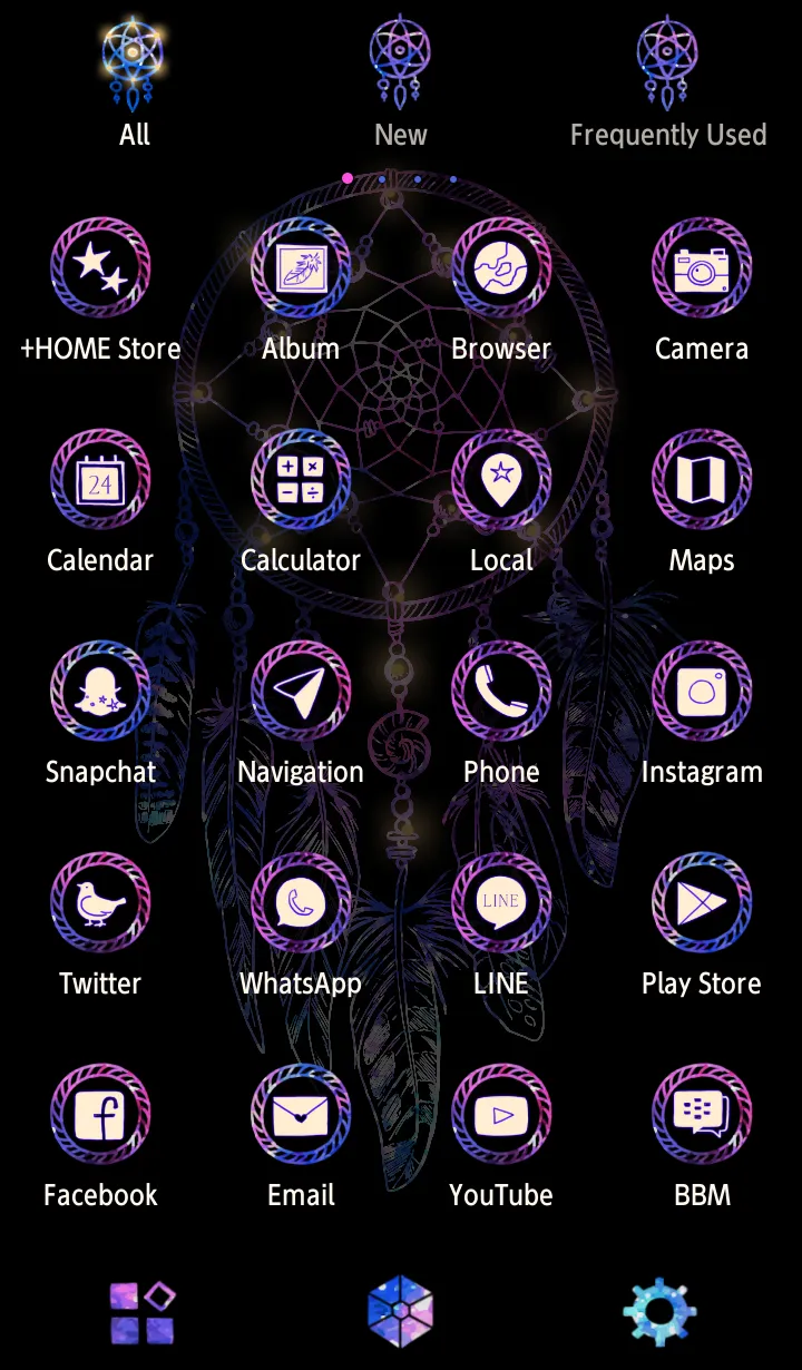 Galaxy Dreamcatcher Theme | Indus Appstore | Screenshot