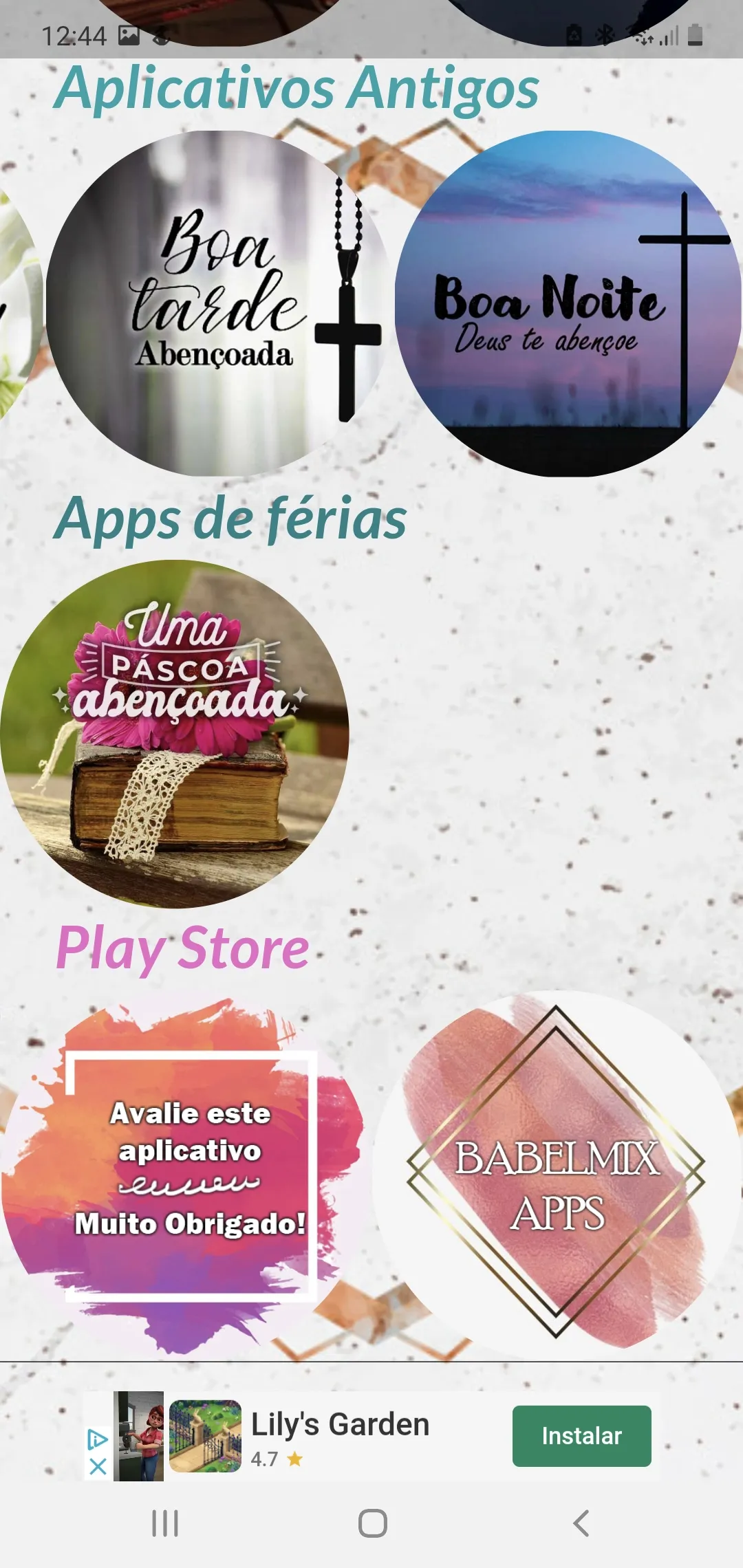 DEUS GUIA VOCÊ NO SEU DIA! | Indus Appstore | Screenshot