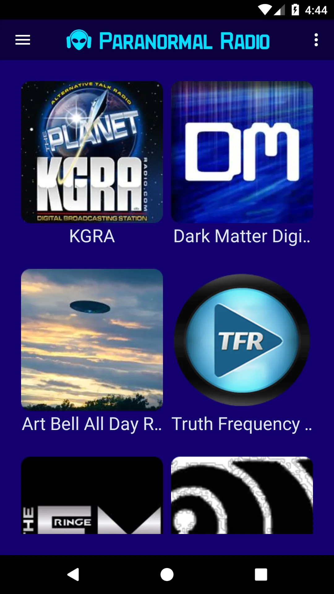 Paranormal Radio | Indus Appstore | Screenshot