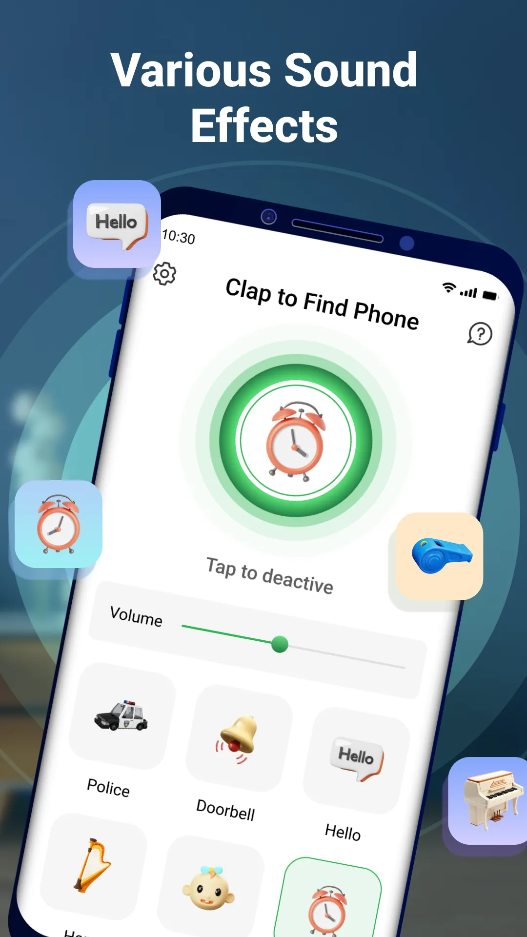 Find my phone by clapping | Indus Appstore | Screenshot