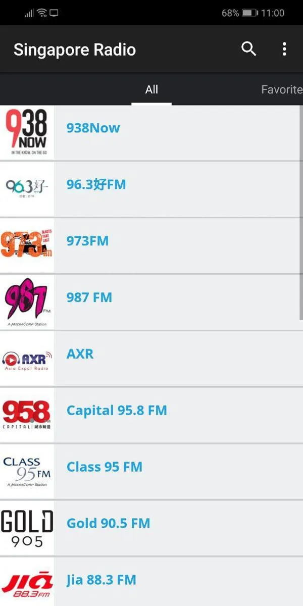 Singapore Radio | Indus Appstore | Screenshot