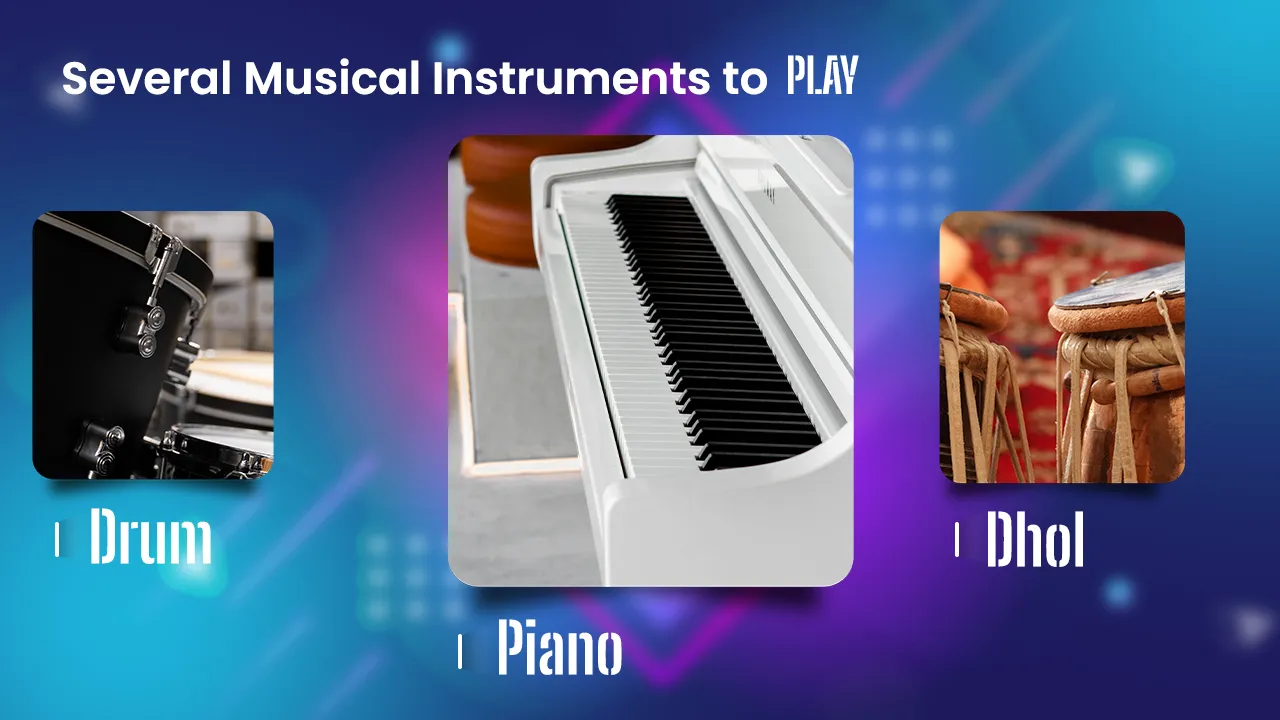 All-in-one: Piano, Drum, Dhol | Indus Appstore | Screenshot