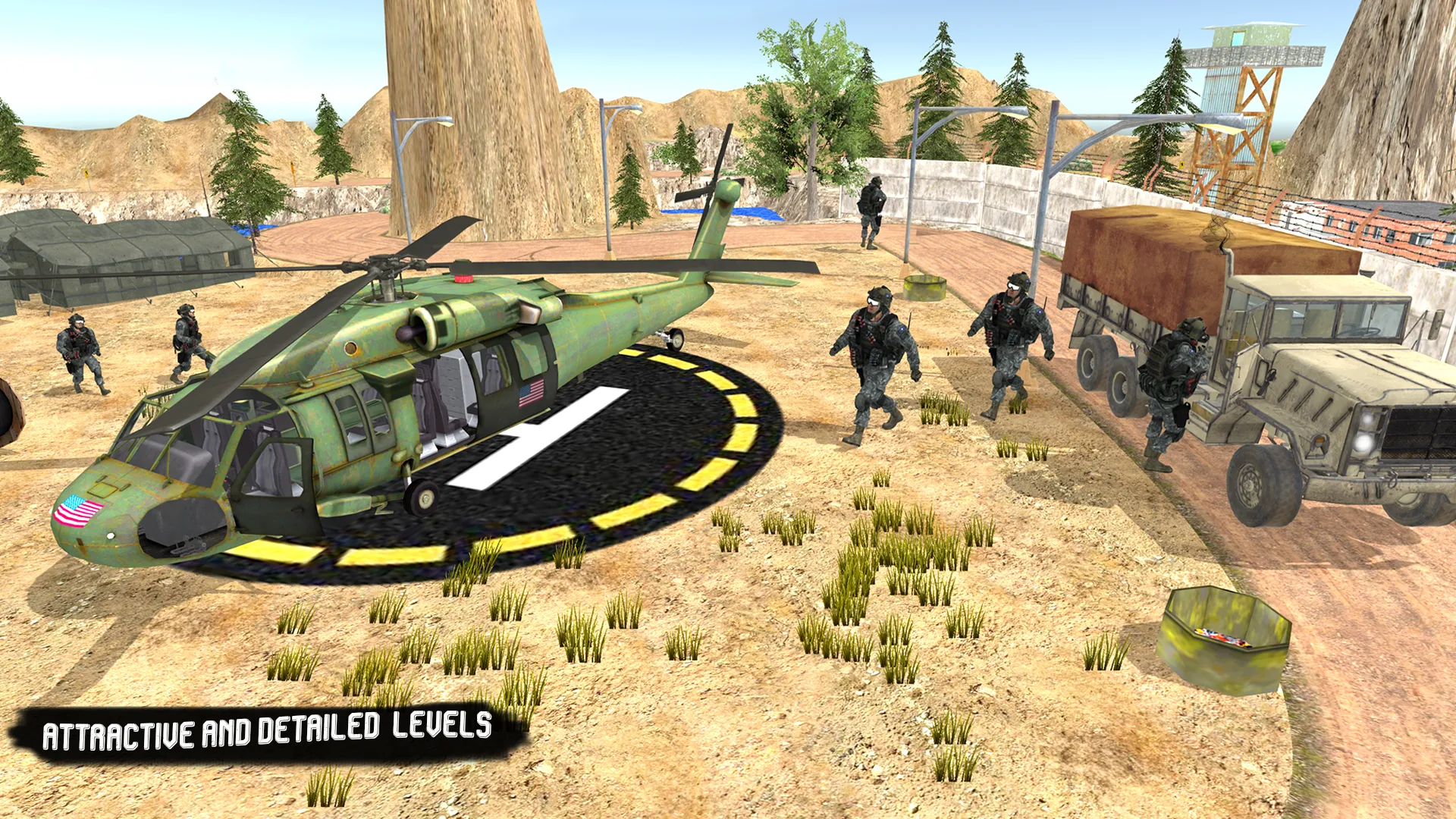 USA Army Truck Drive Simulator | Indus Appstore | Screenshot