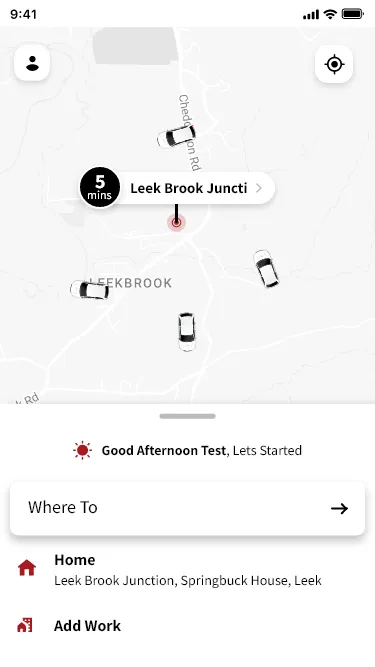 Leek Link Taxis | Indus Appstore | Screenshot