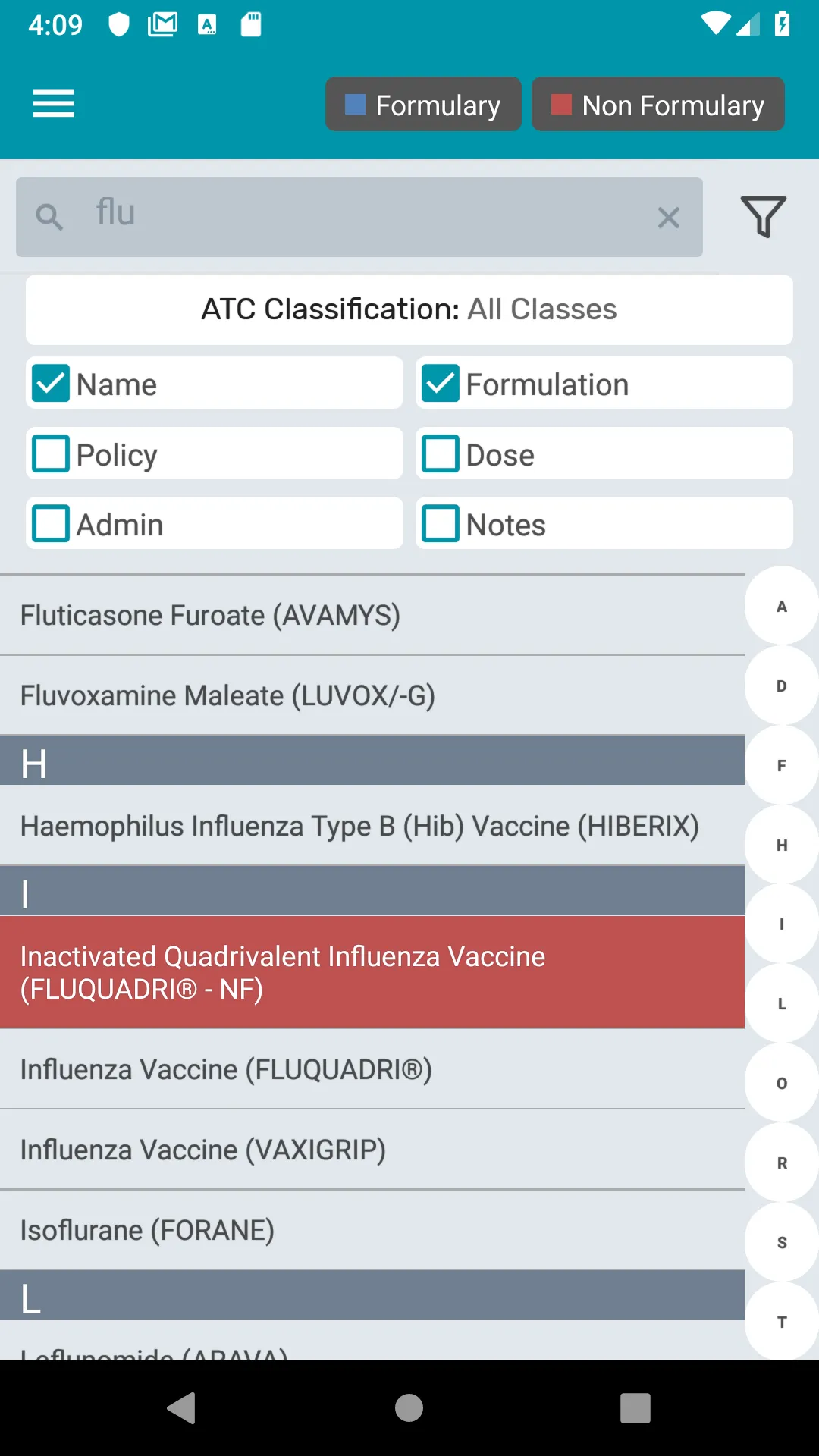 HCTM Formulary | Indus Appstore | Screenshot