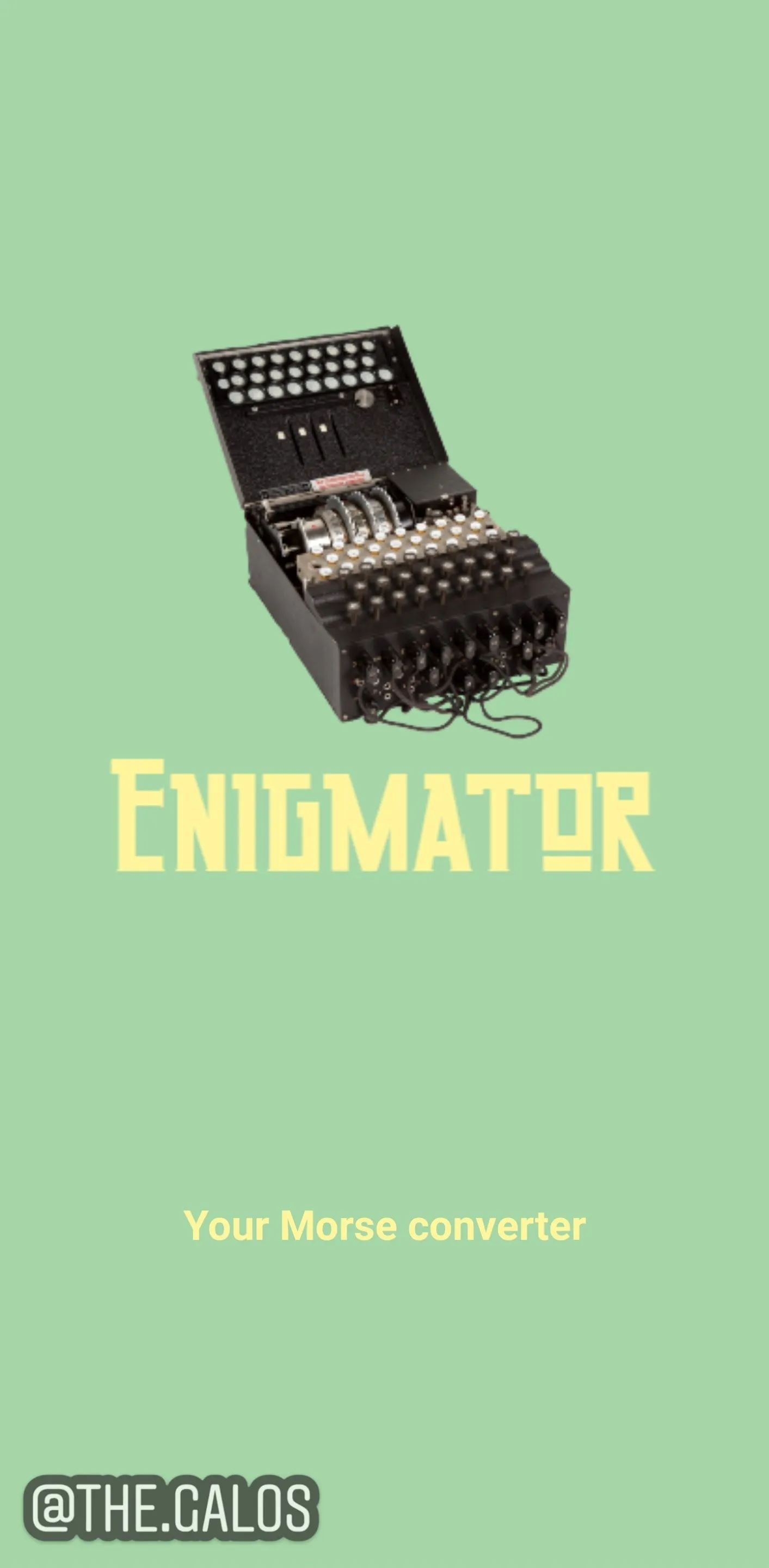 Enigmator - Morse Converter | Indus Appstore | Screenshot