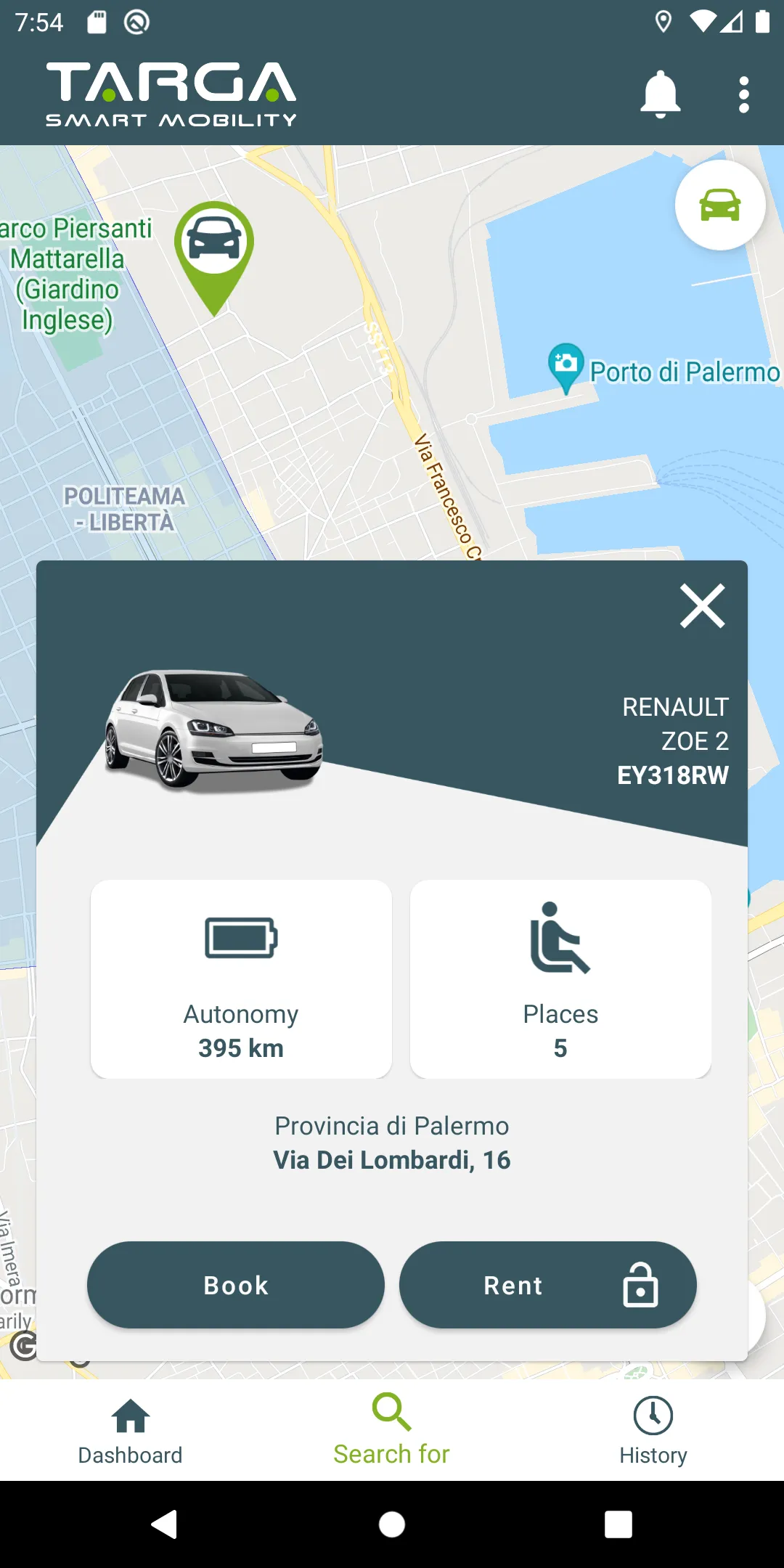 Targa Smart Mobility | Indus Appstore | Screenshot