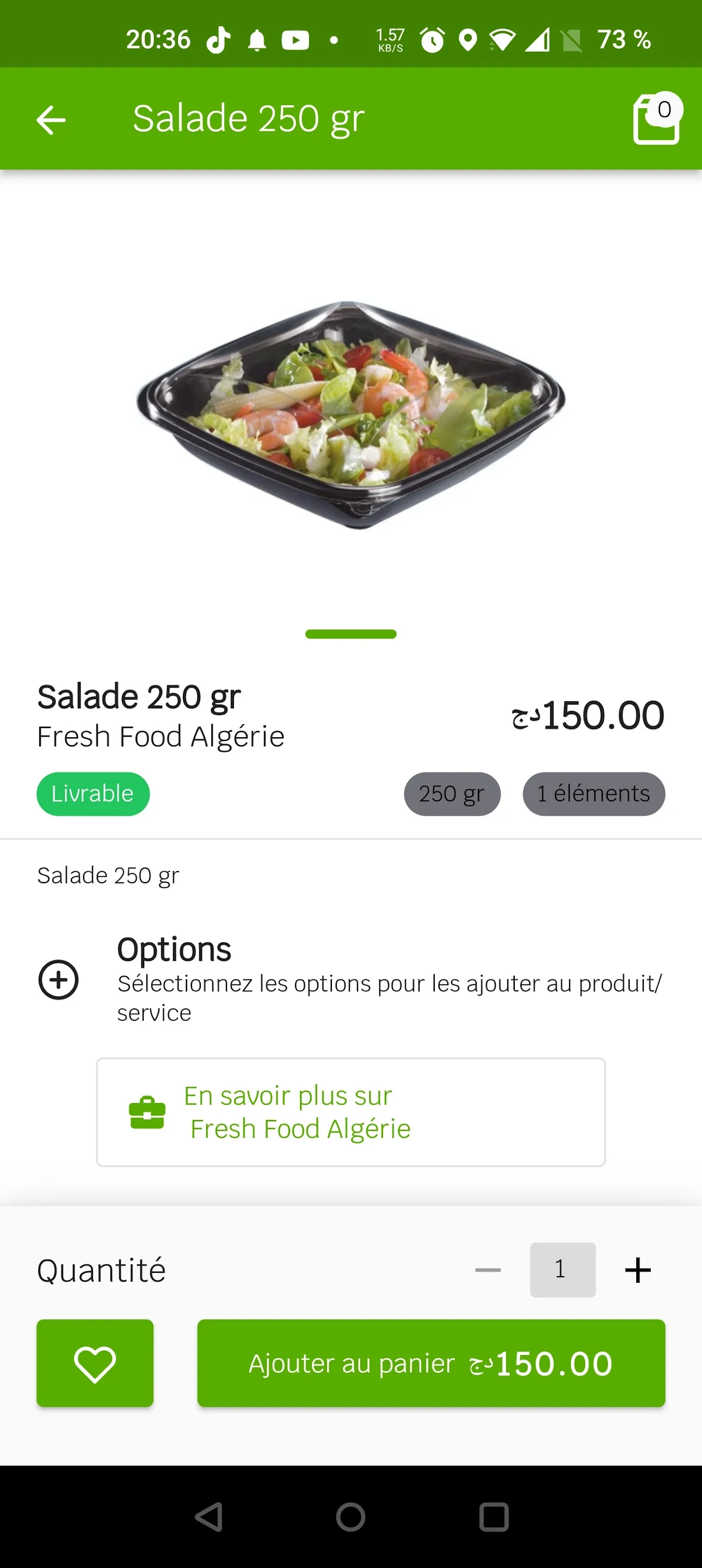 Fresh food Algérie | Indus Appstore | Screenshot