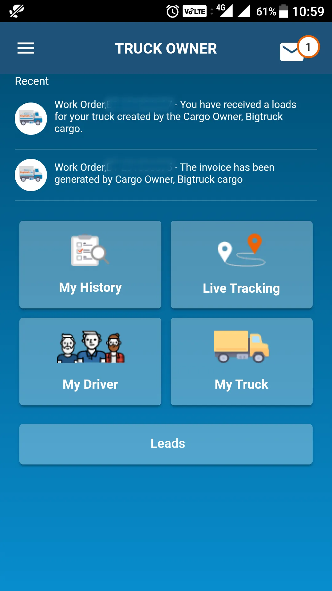 Bigtruck Connect App | Indus Appstore | Screenshot