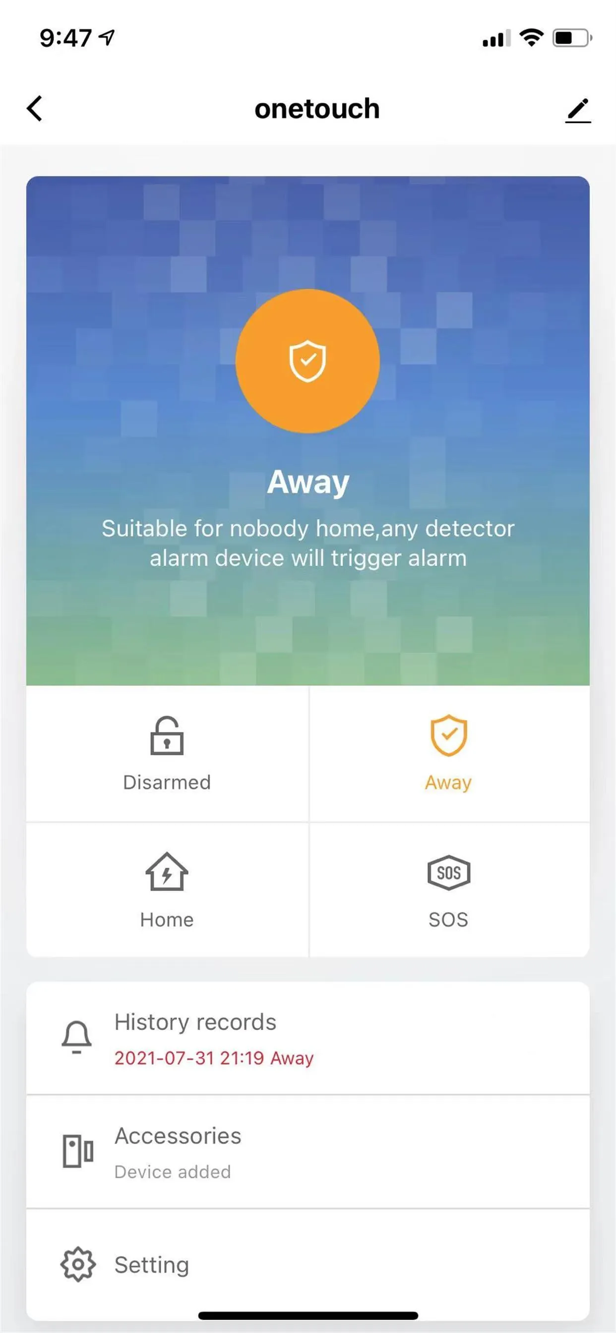 Onetouch IoT | Indus Appstore | Screenshot