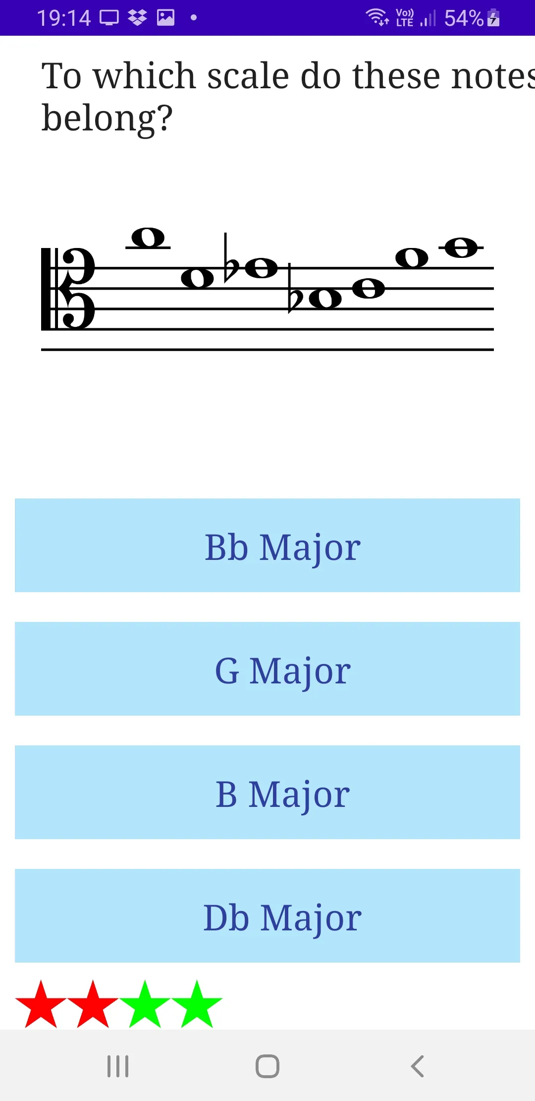 Music Theory Quiz | Indus Appstore | Screenshot