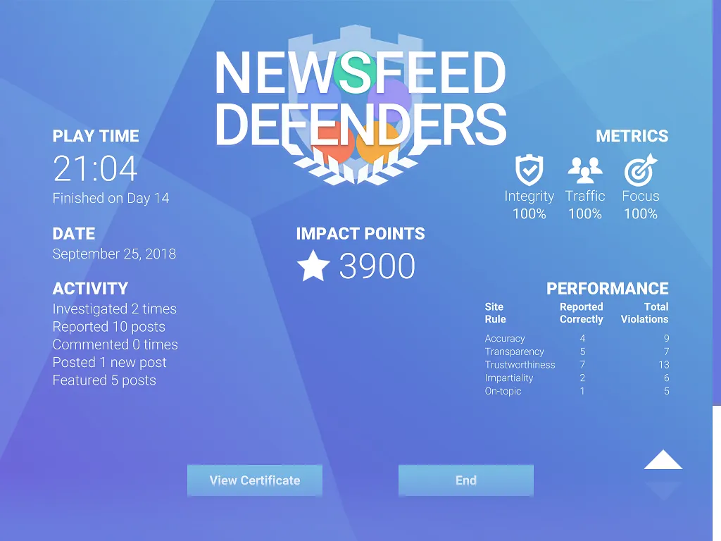 NewsFeed Defenders | Indus Appstore | Screenshot