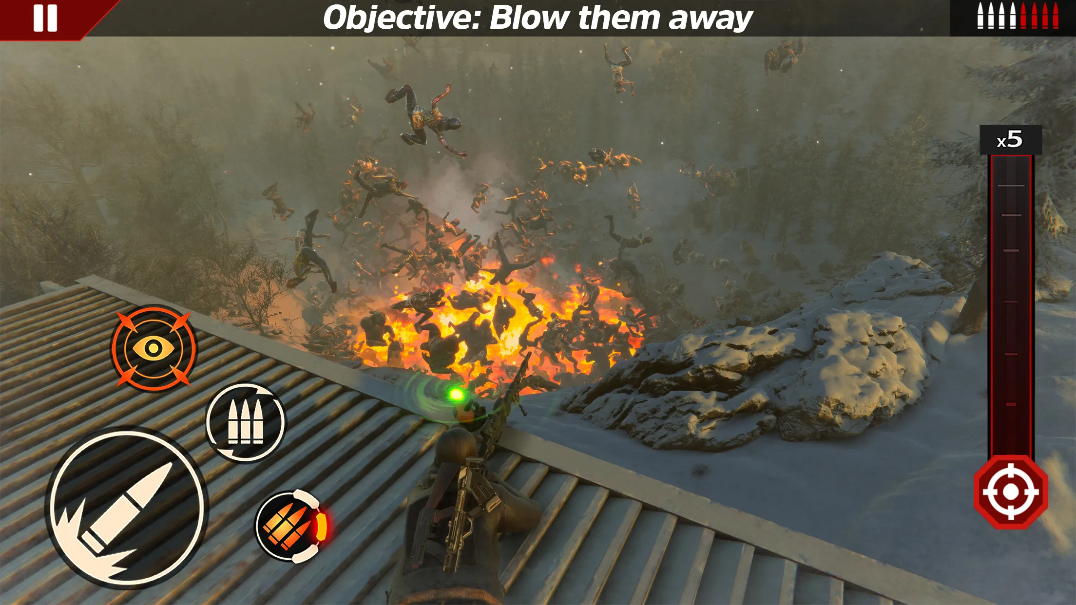 Sniper Zombie 3D Shooting Game | Indus Appstore | Screenshot