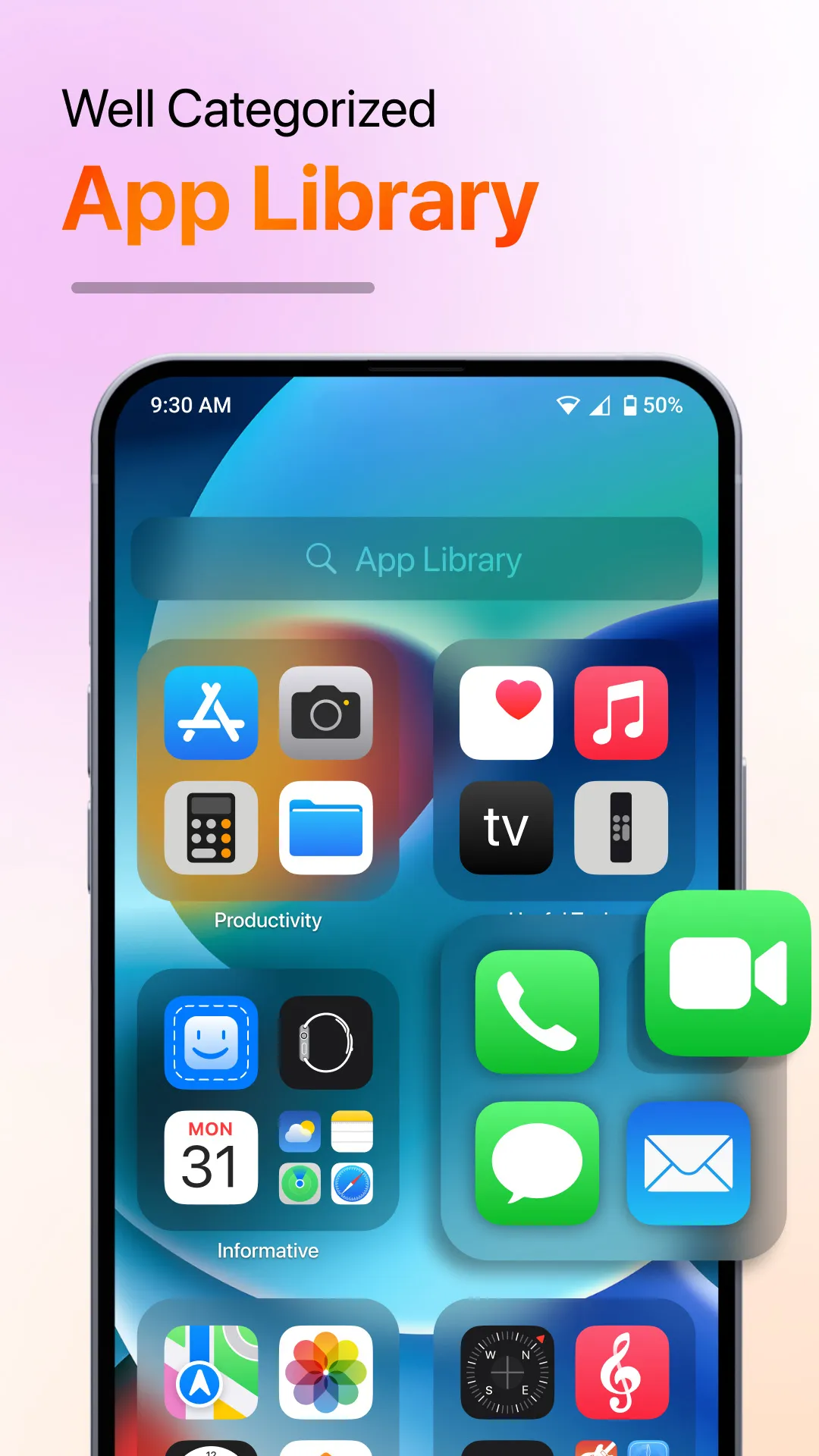 iOS 17 Style Launcher Pro 2023 | Indus Appstore | Screenshot