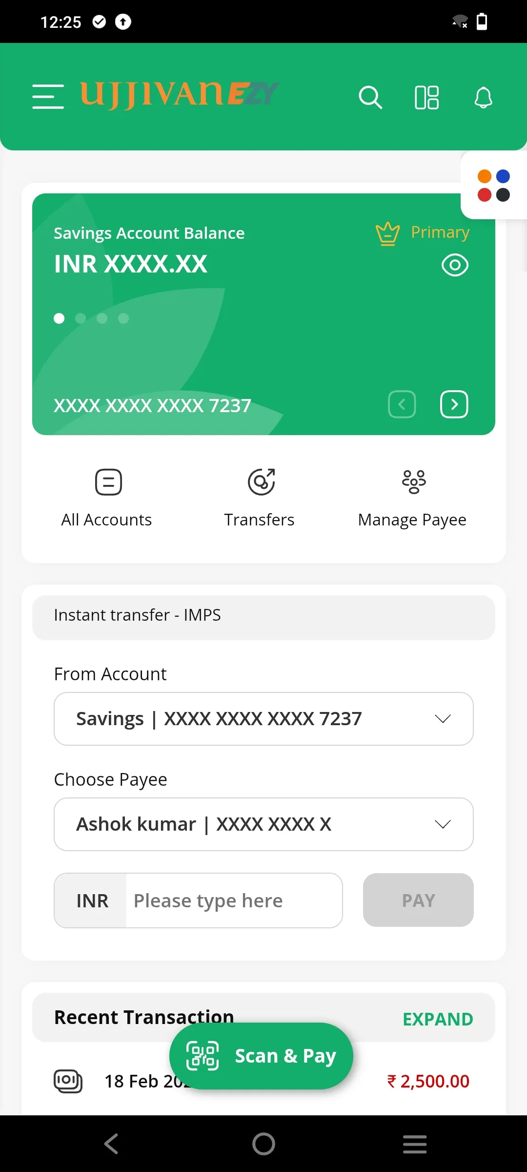 Ujjivan EZY Mobile Banking | Indus Appstore | Screenshot