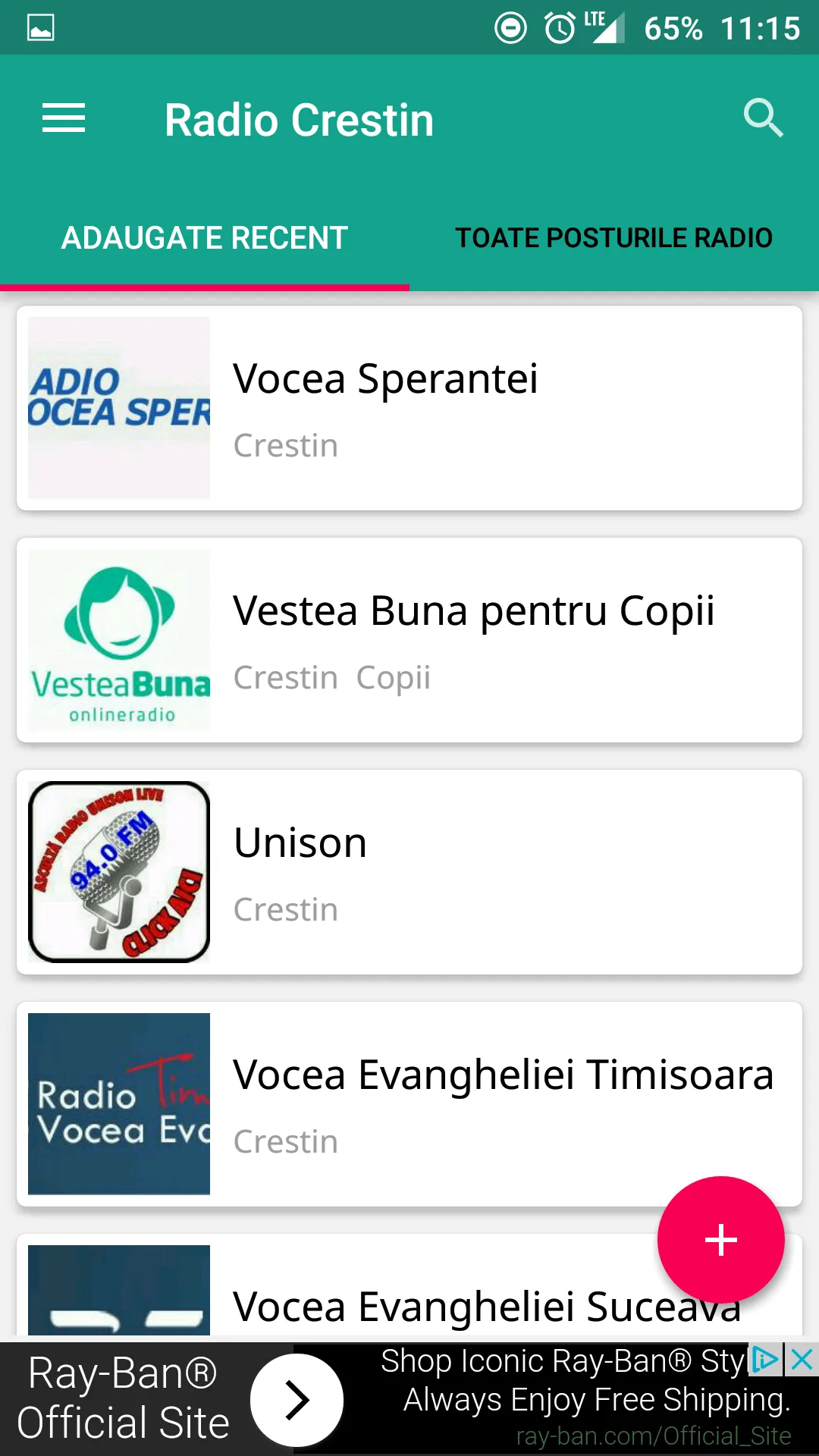 Radio Crestin Romania | Indus Appstore | Screenshot