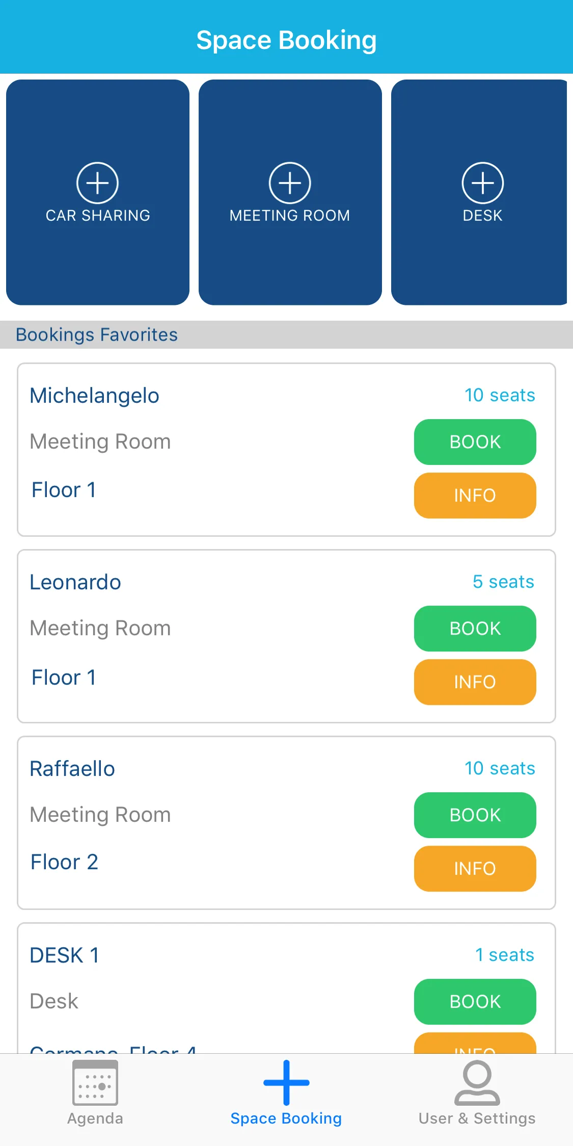 Space Booking Smart | Indus Appstore | Screenshot