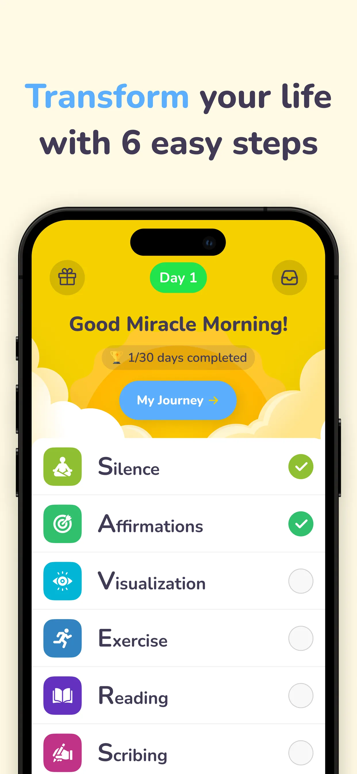 Miracle Morning Routine | Indus Appstore | Screenshot