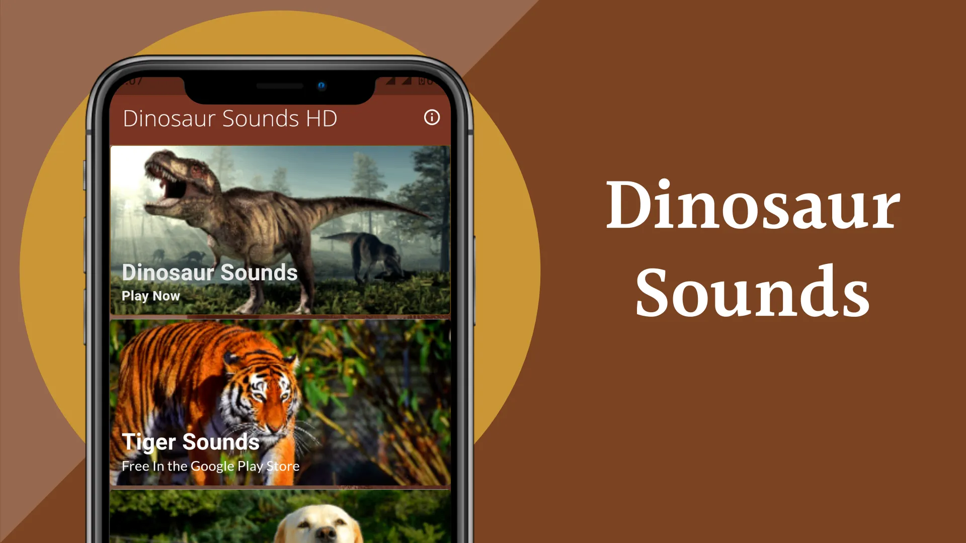 Dinosaur Sounds | Indus Appstore | Screenshot