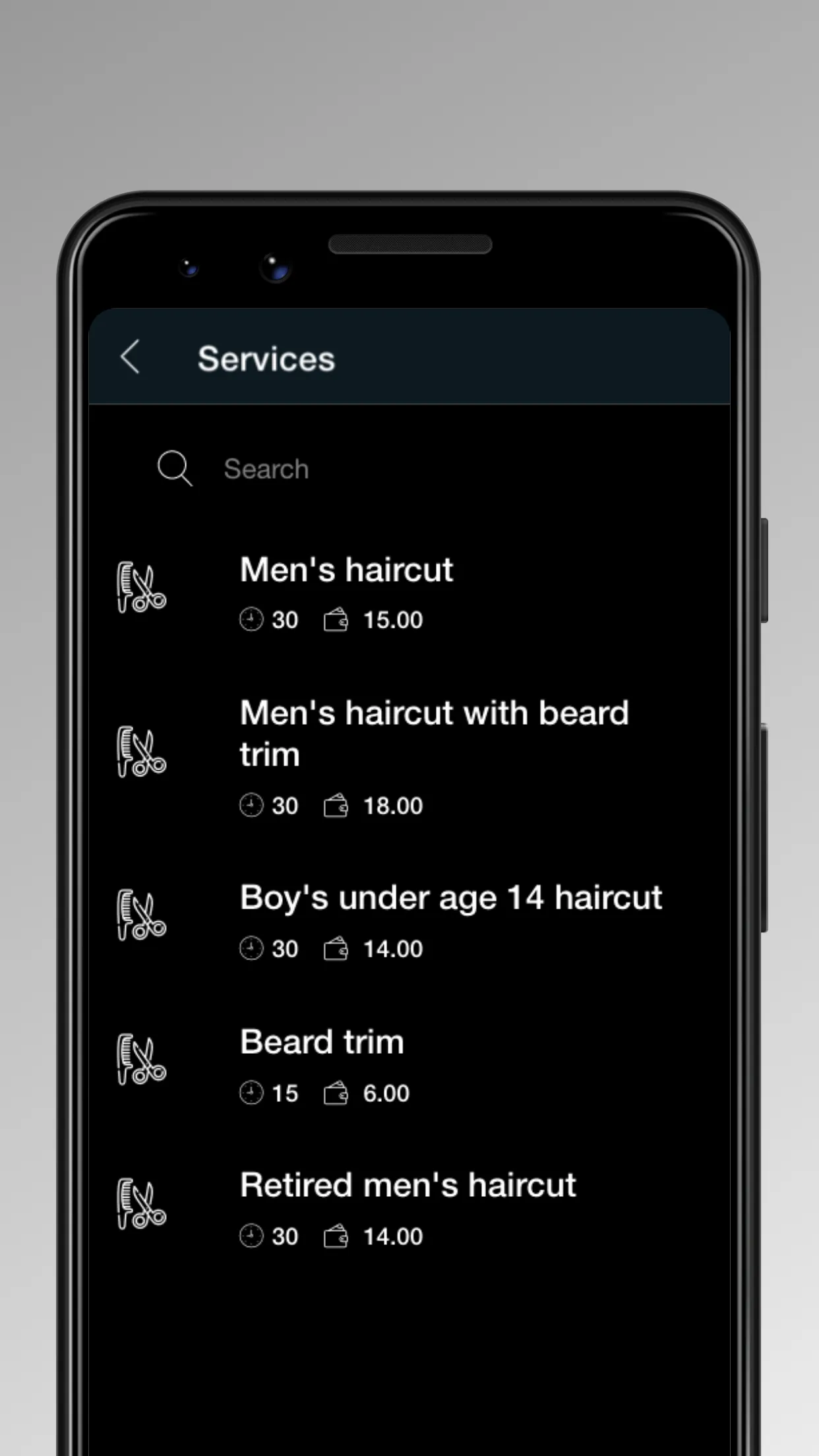 Fenner's Barbershop | Indus Appstore | Screenshot