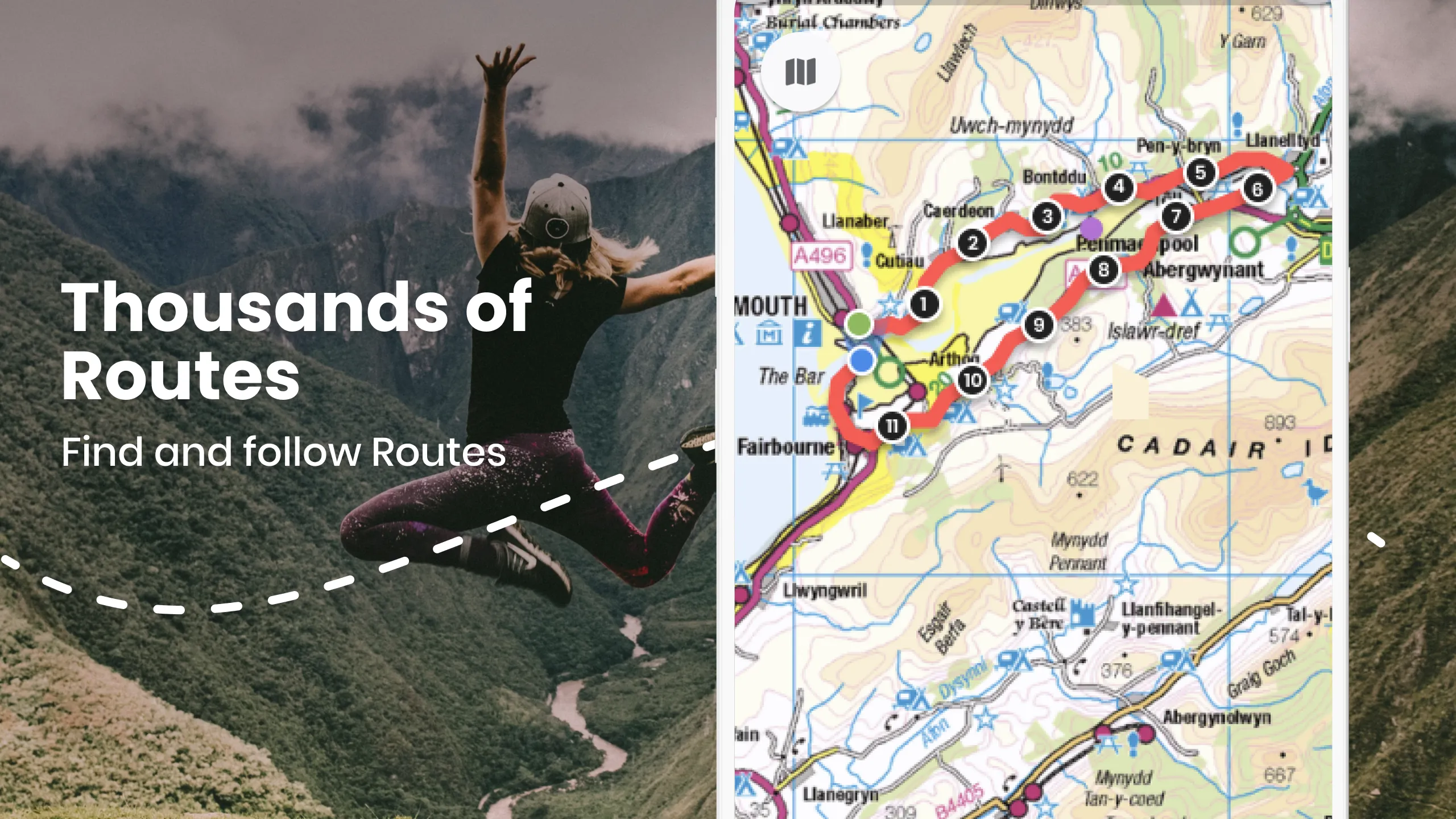 OutDoors GPS - Offline OS Maps | Indus Appstore | Screenshot