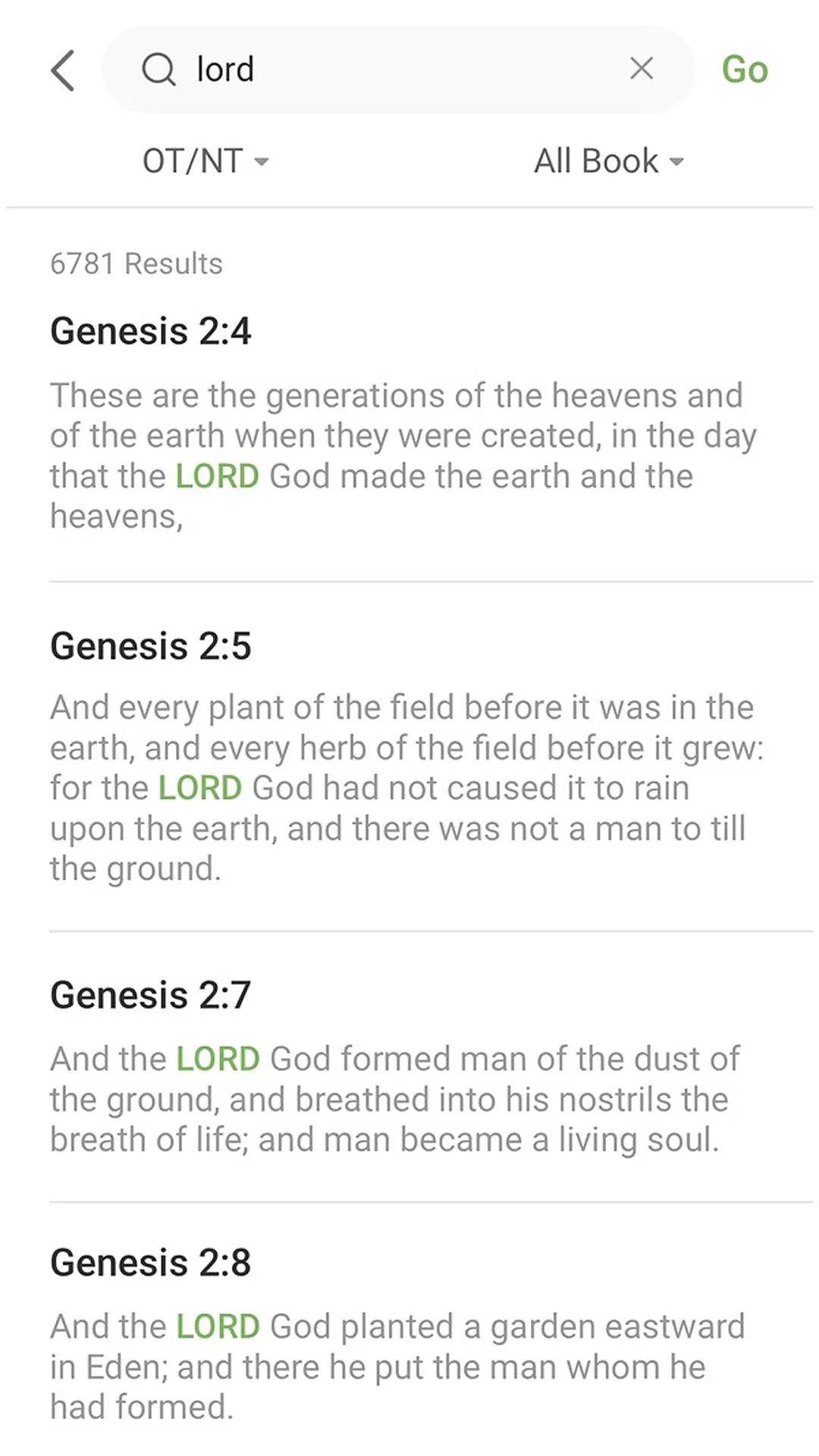 King James Bible - Verse+Audio | Indus Appstore | Screenshot