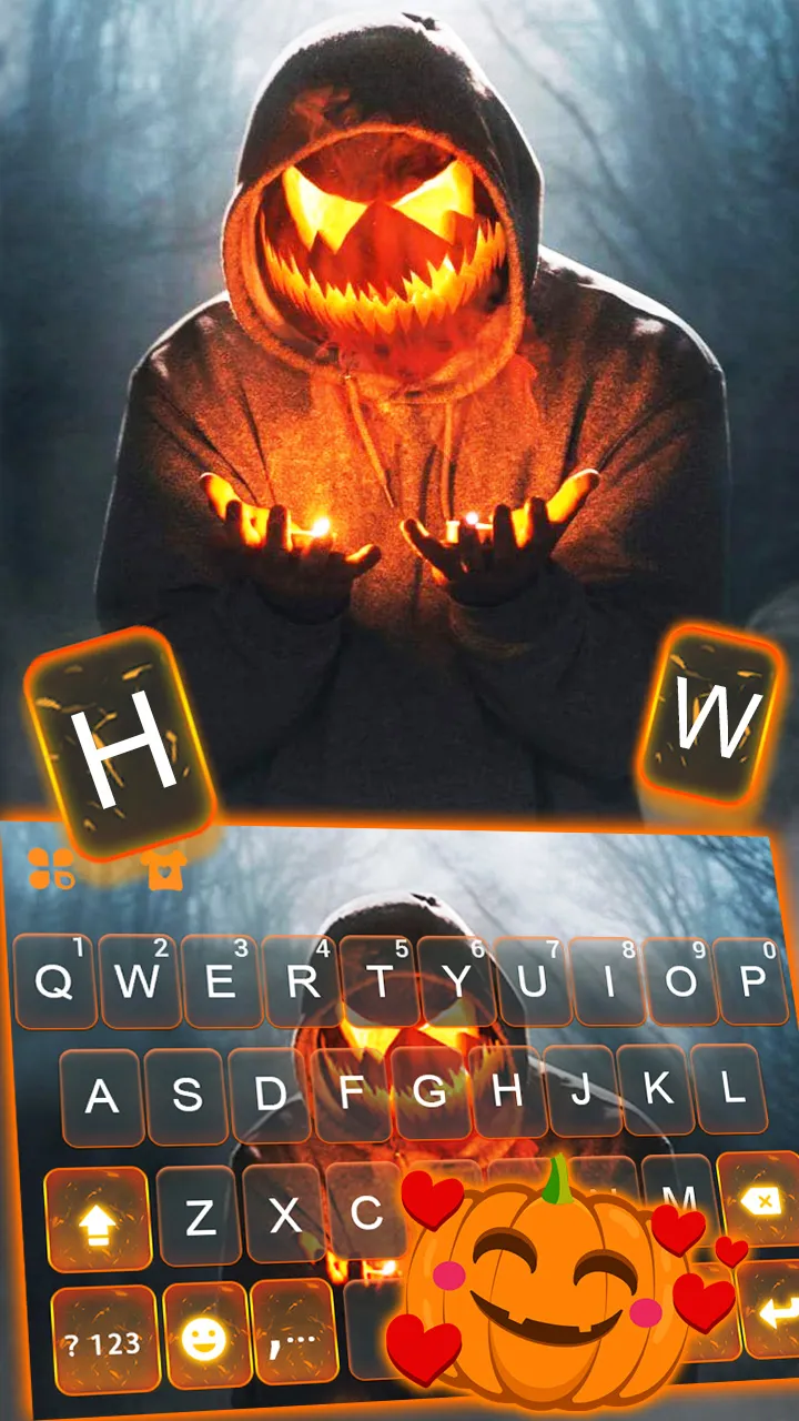 Halloween Maskman Keyboard Bac | Indus Appstore | Screenshot