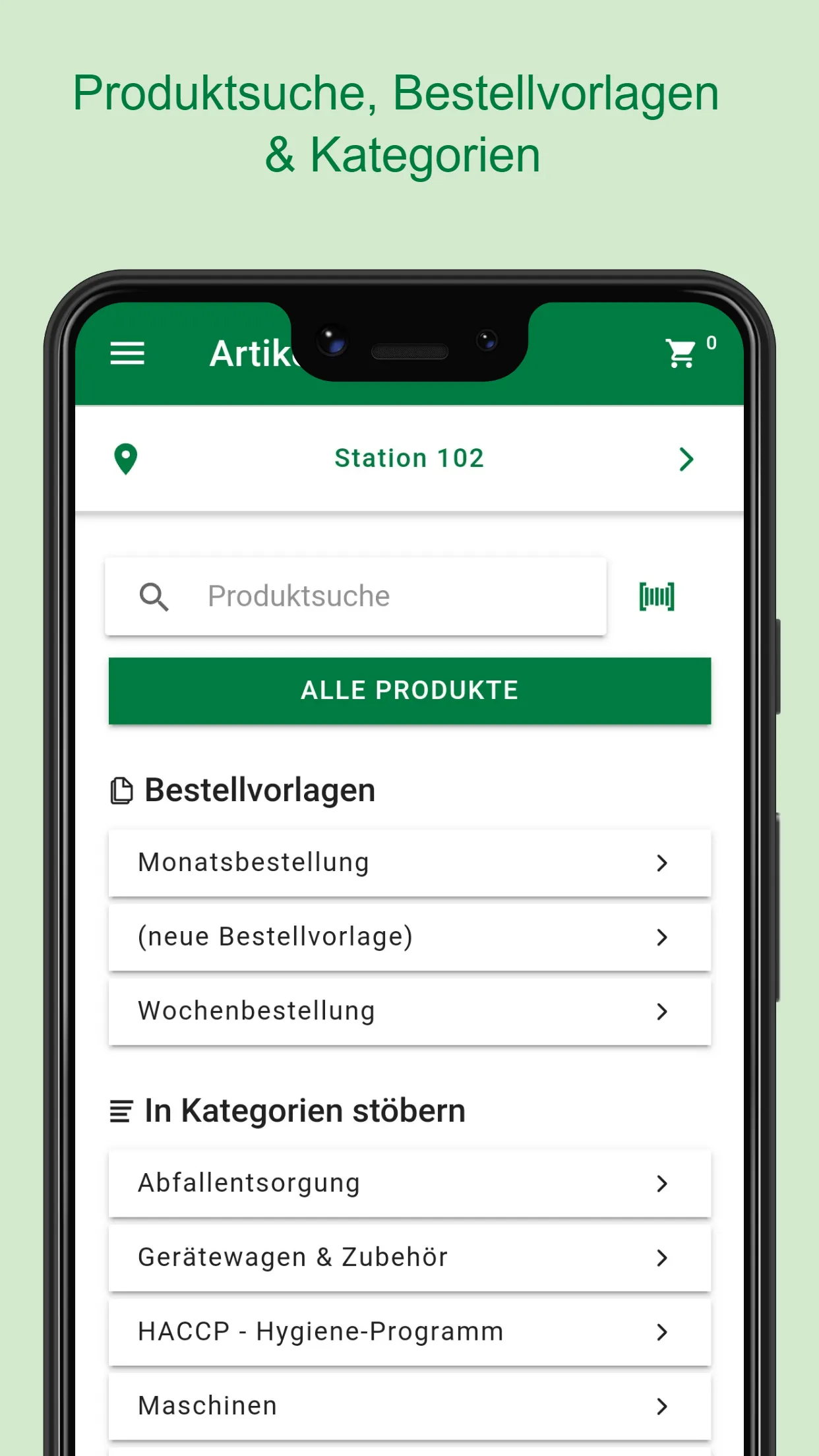 bestellenmitsystem.de | Indus Appstore | Screenshot