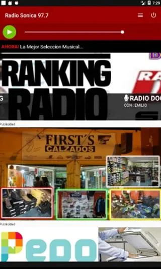 Radio Sonica 97.7 | Indus Appstore | Screenshot