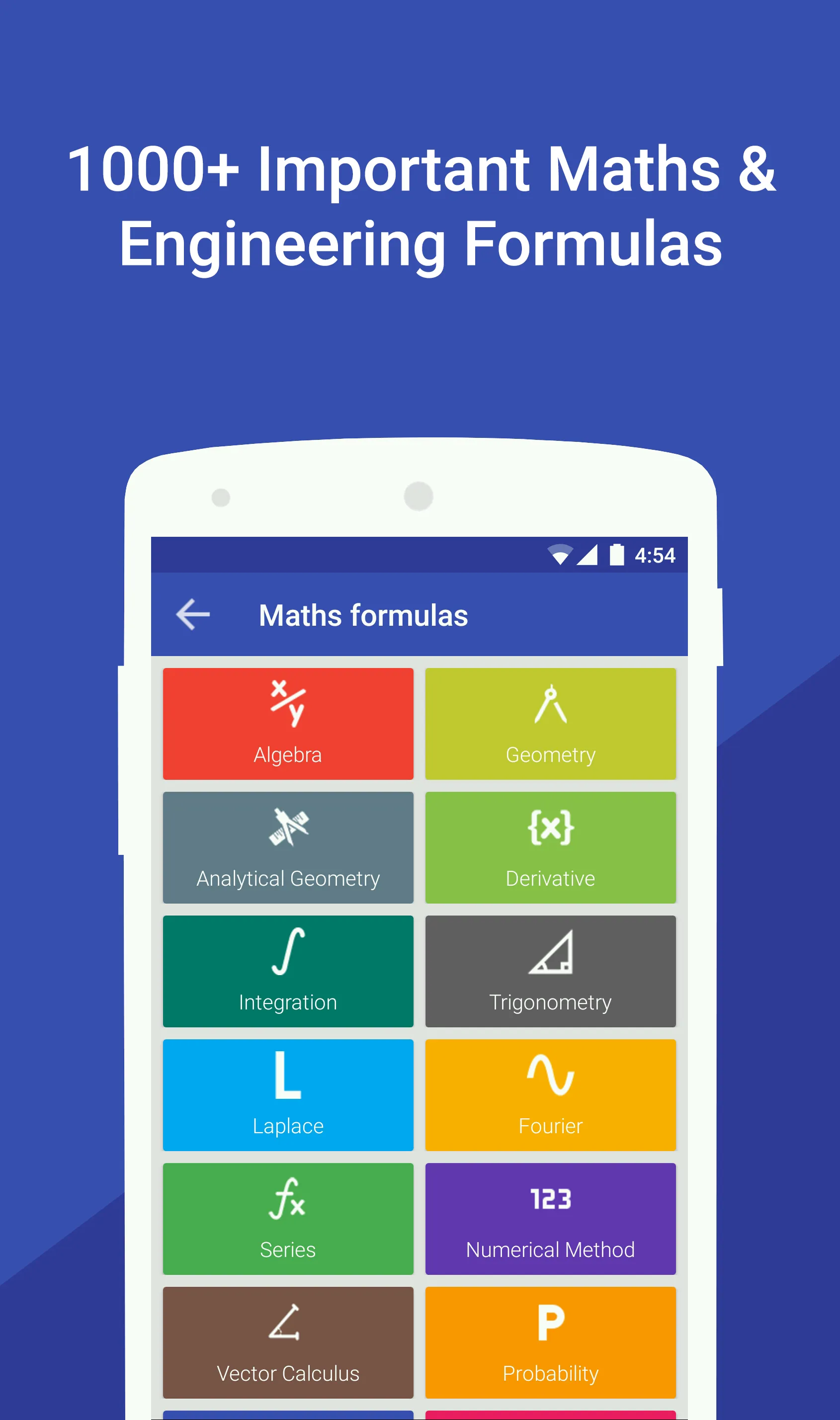 Math Formulas with Calculator | Indus Appstore | Screenshot