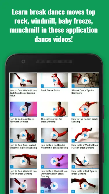 Break Dance Moves Guide | Indus Appstore | Screenshot