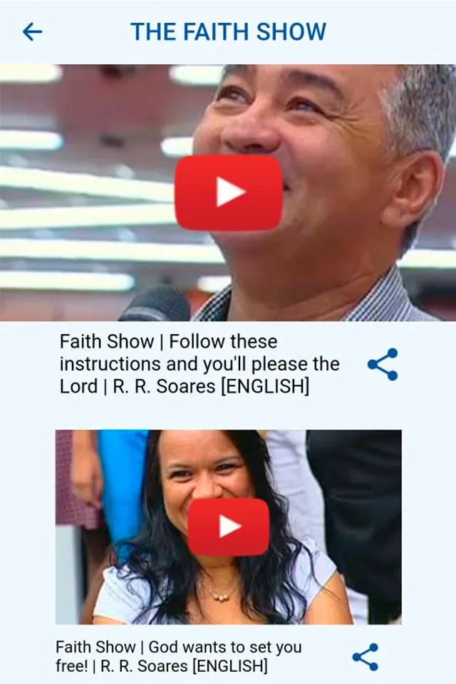 The Faith Show | Indus Appstore | Screenshot