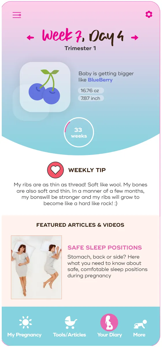 Natural Mama Pregnancy & Birth | Indus Appstore | Screenshot