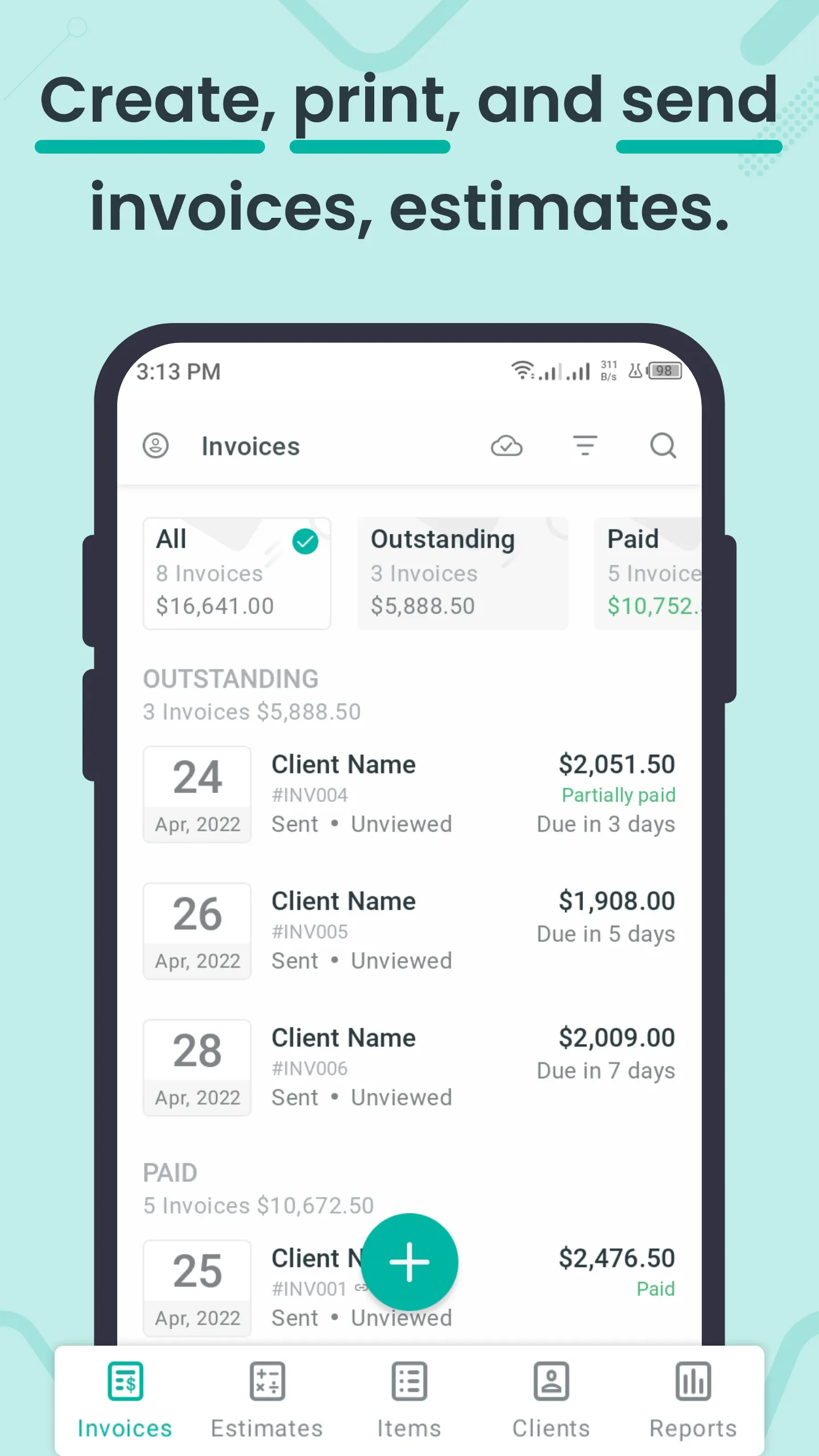 Invoice Maker: Easy & Reliable | Indus Appstore | Screenshot