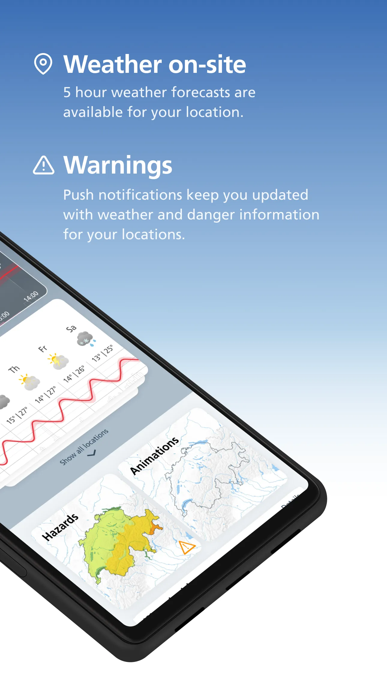 MeteoSwiss | Indus Appstore | Screenshot