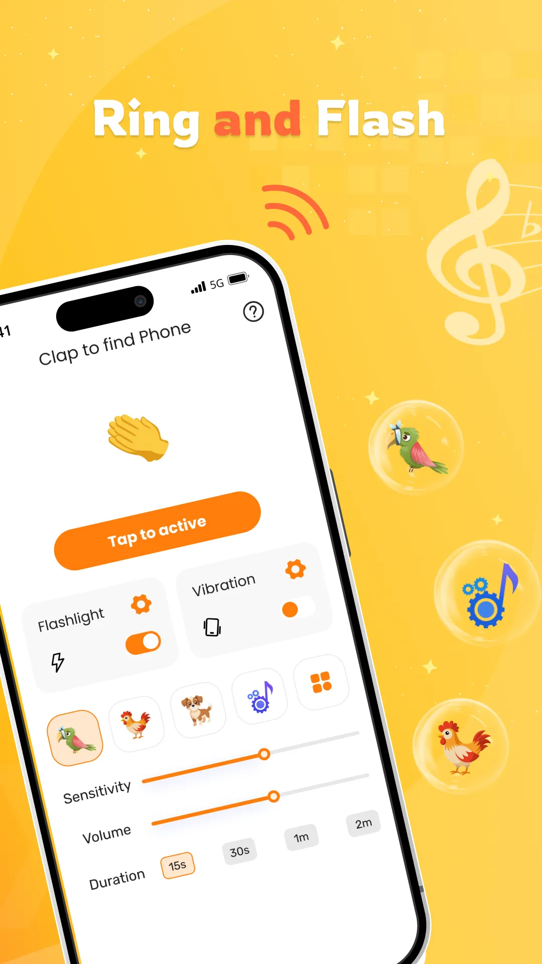 Find Your Phone by Clap&Flash | Indus Appstore | Screenshot