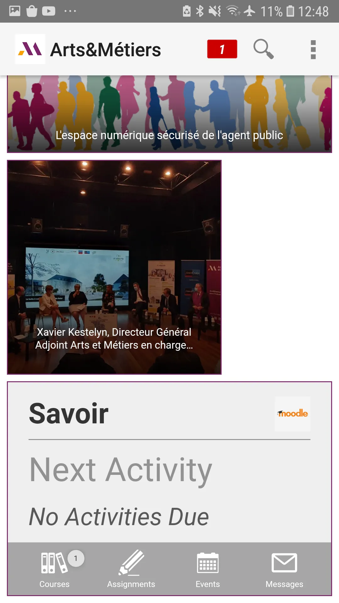 Arts et Métiers App Mobile | Indus Appstore | Screenshot