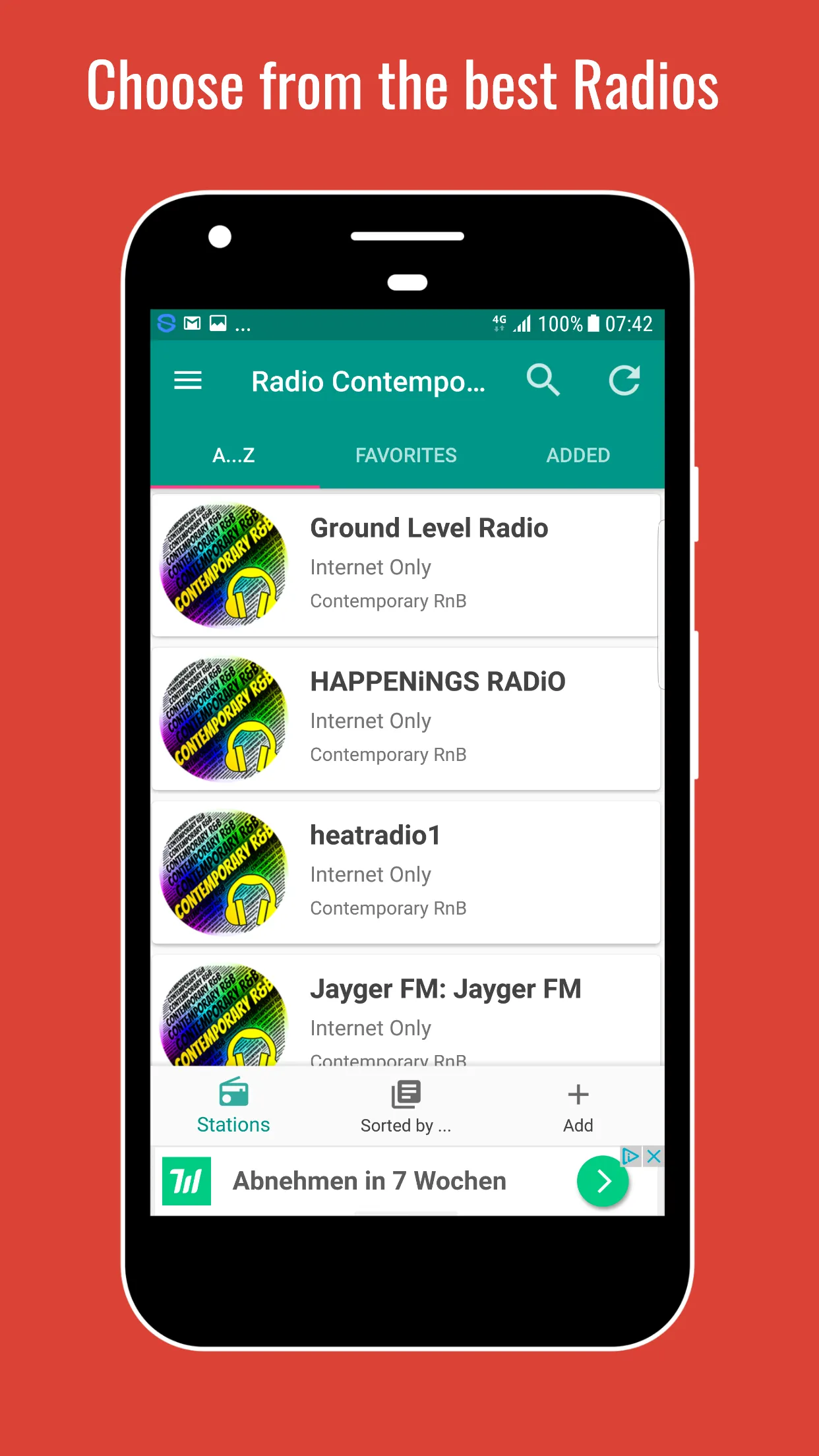 Contemporary R&B Radio | Indus Appstore | Screenshot