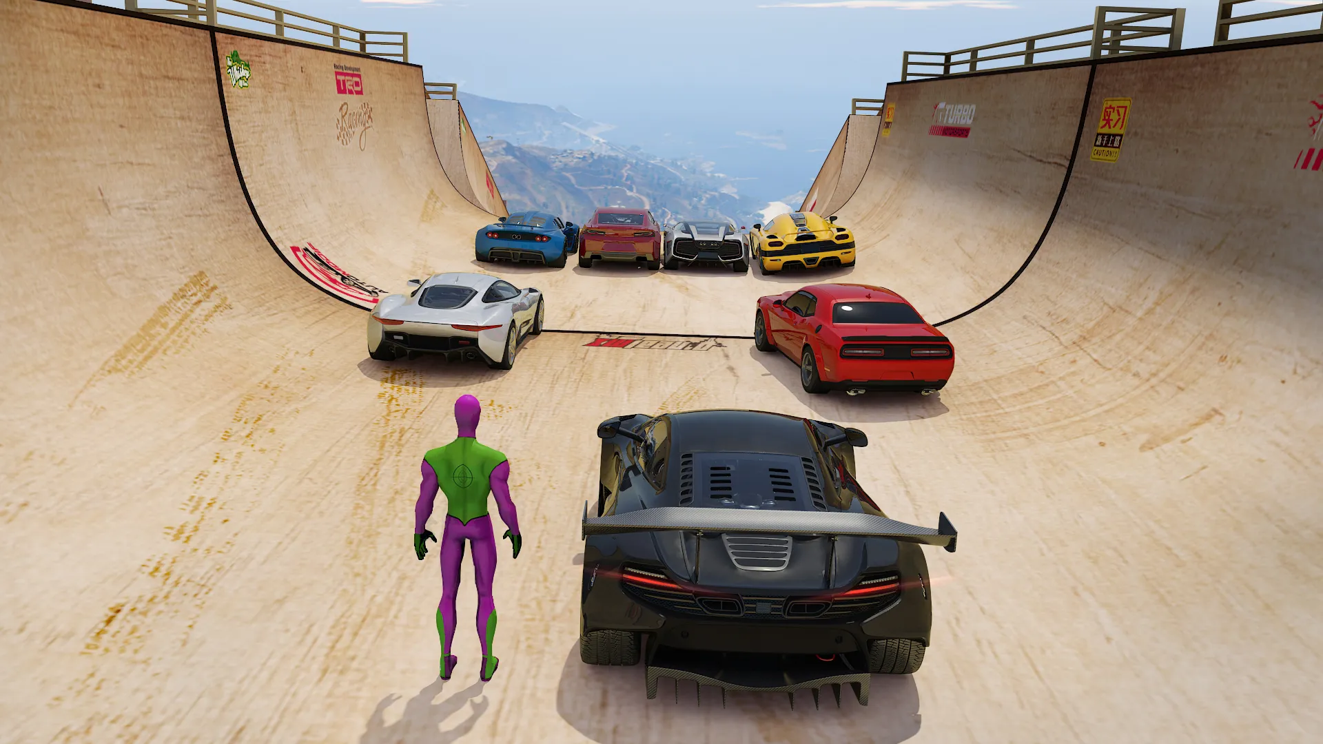 Mega Ramp Car Stunt Hero Games | Indus Appstore | Screenshot