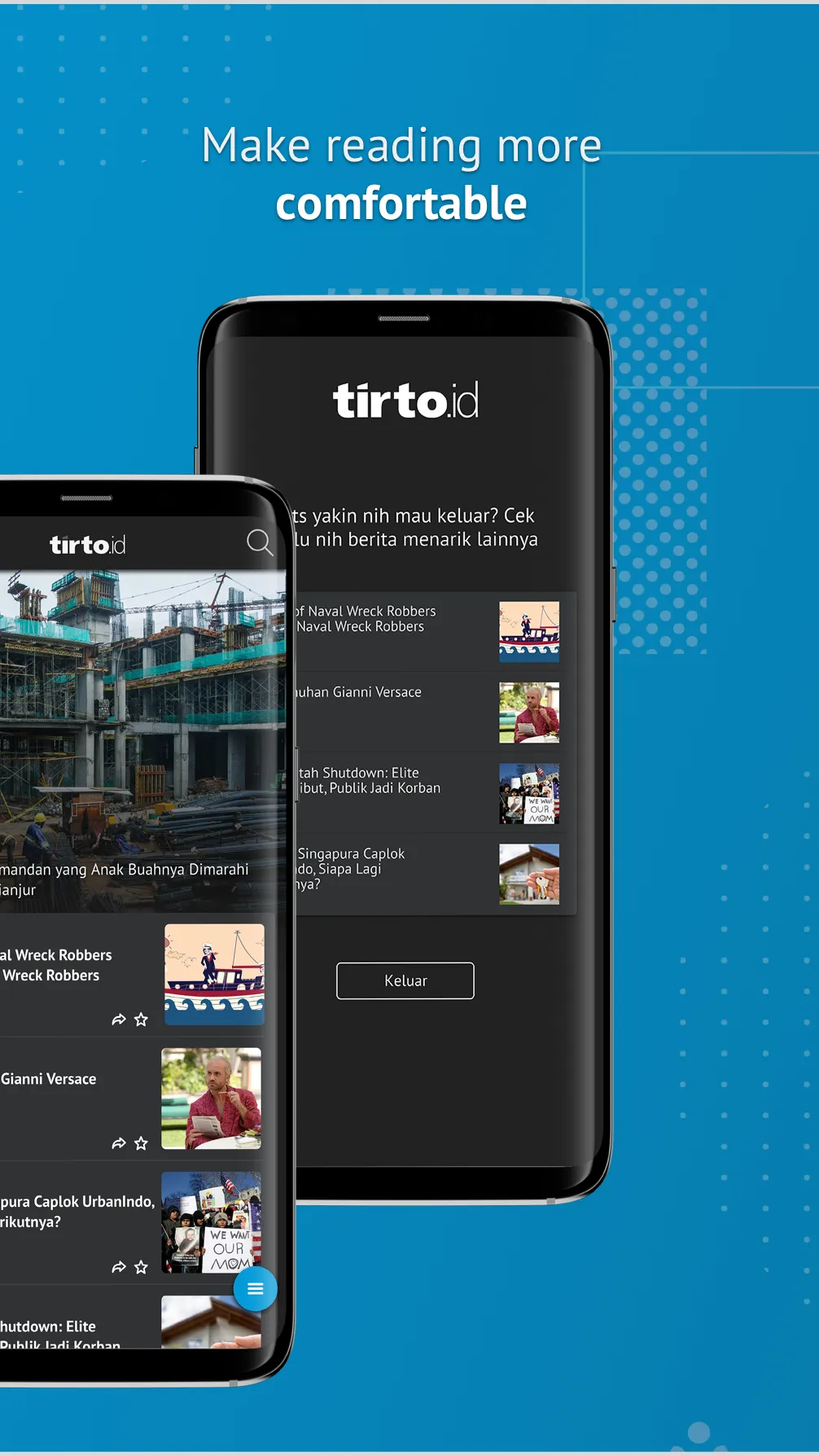 Tirto ID | Indus Appstore | Screenshot