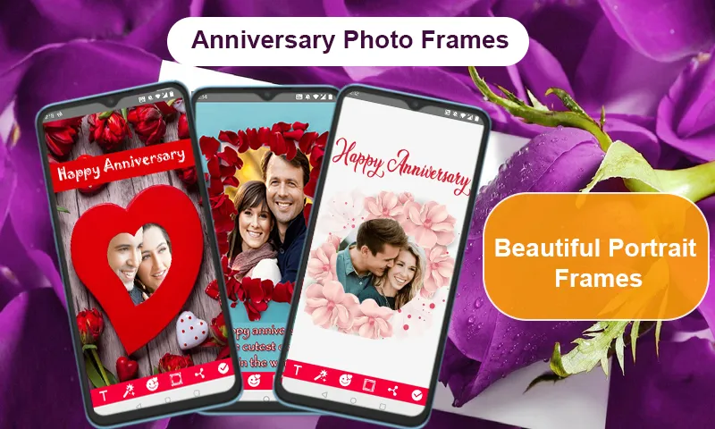 Wedding Anniversary Frames | Indus Appstore | Screenshot