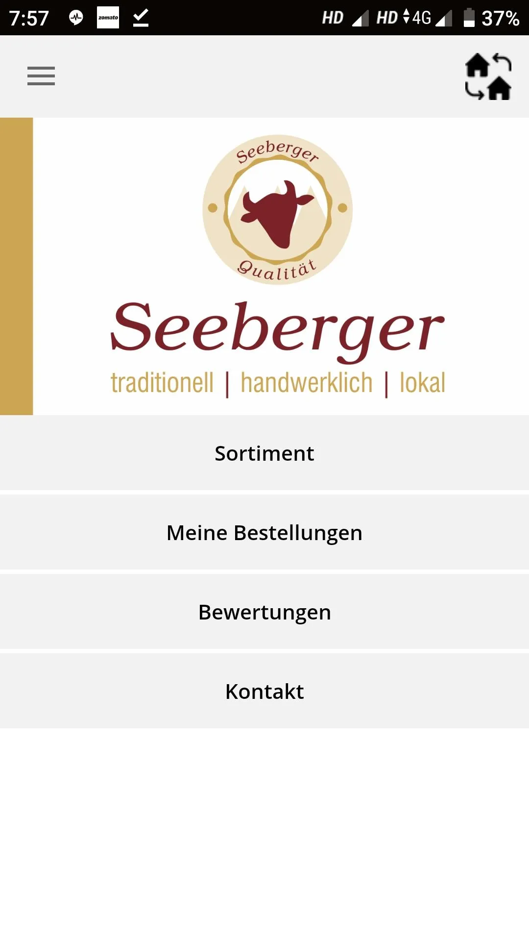 Metzgerei Seeberger | Indus Appstore | Screenshot