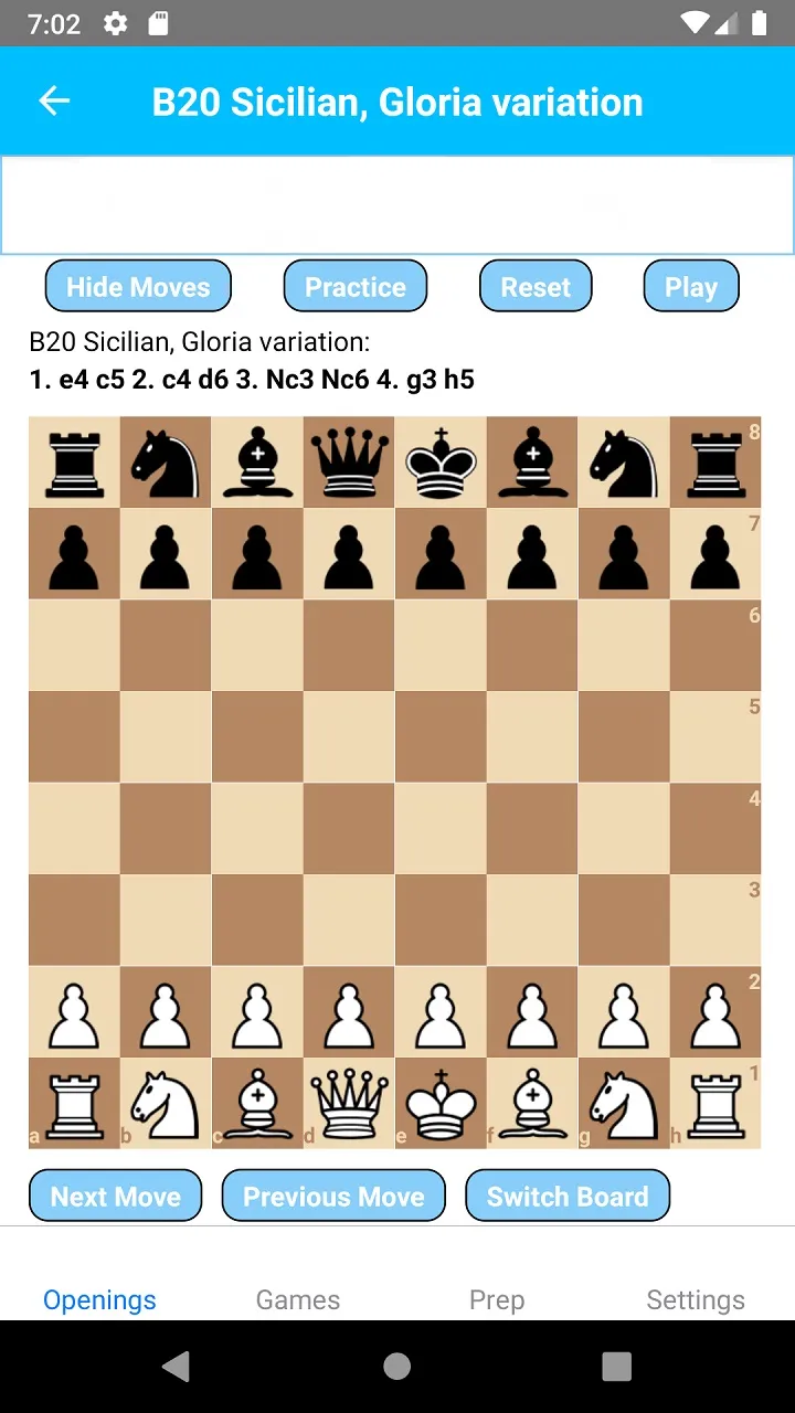 Chess - Sicilian Defence Openi | Indus Appstore | Screenshot