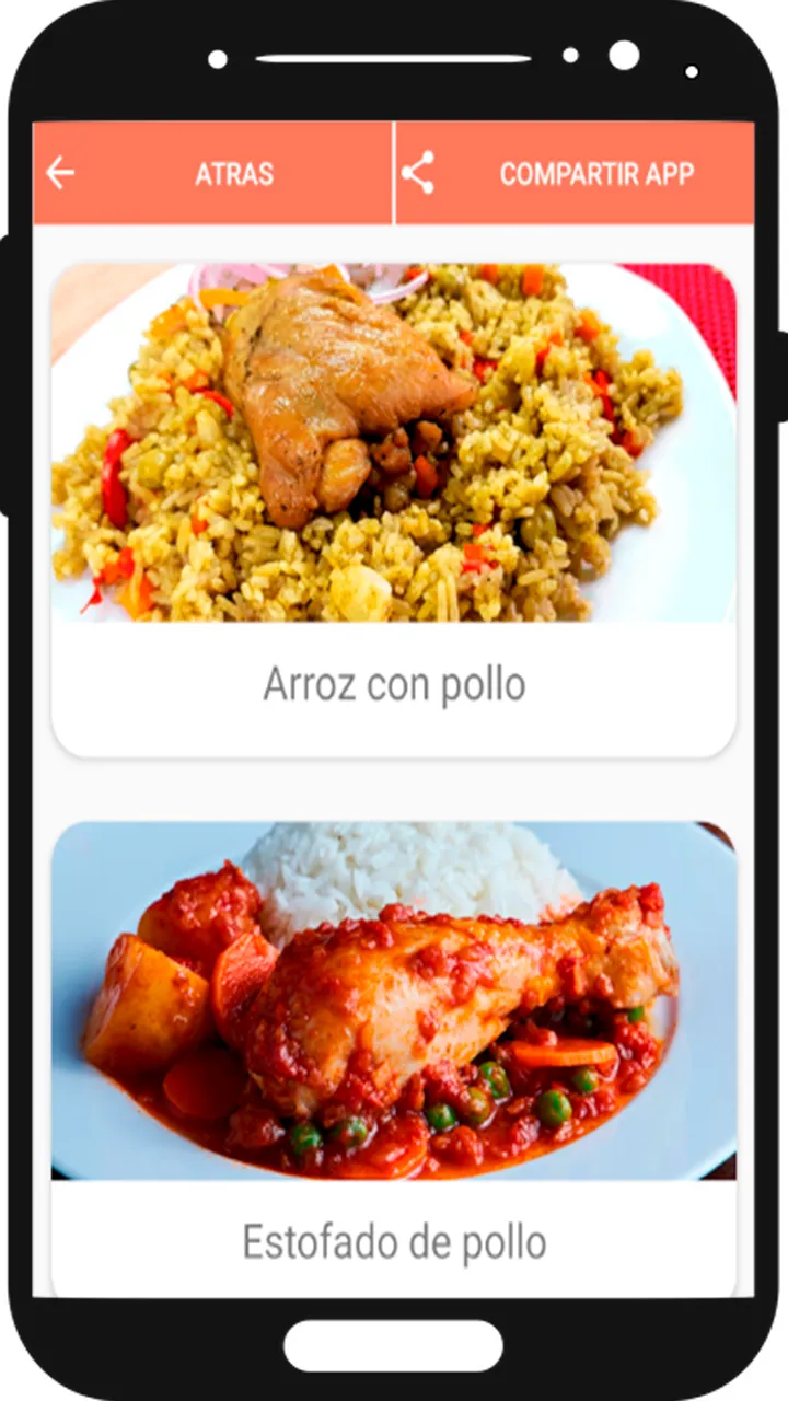 Recetas Peruanas | Indus Appstore | Screenshot