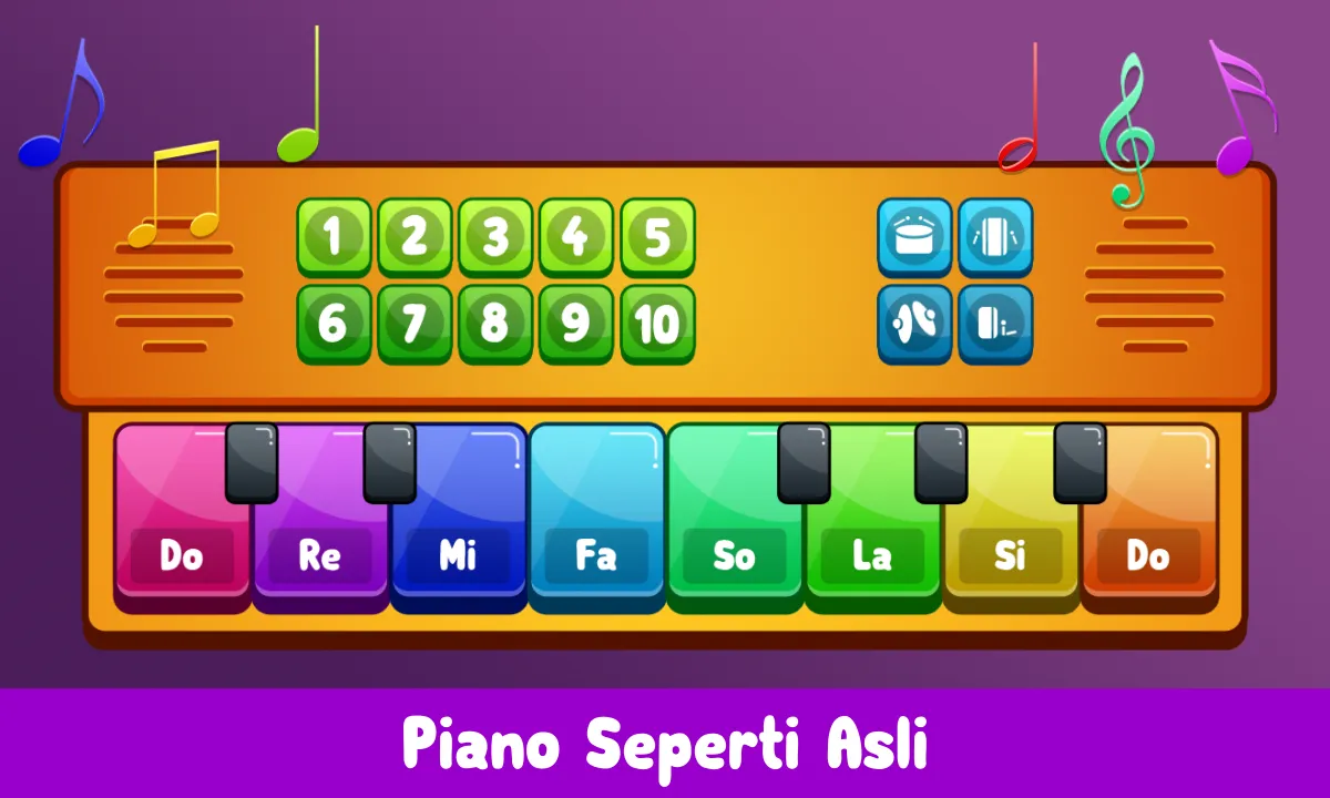 Mainan Piano Anak | Indus Appstore | Screenshot