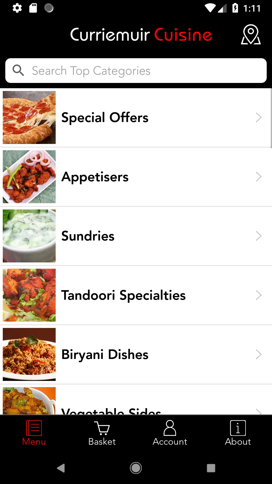 Curriemuir Cuisine | Indus Appstore | Screenshot