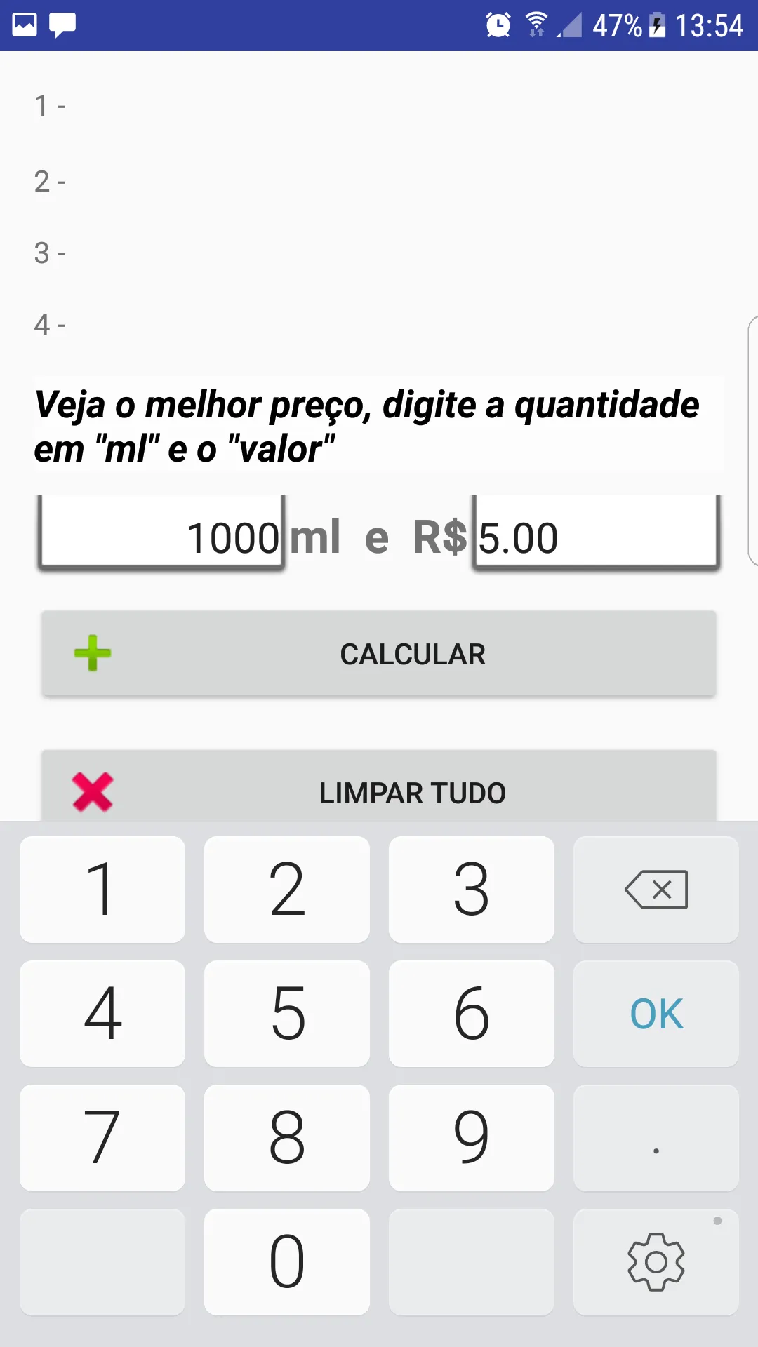 Calculadora de Cerveja | Indus Appstore | Screenshot