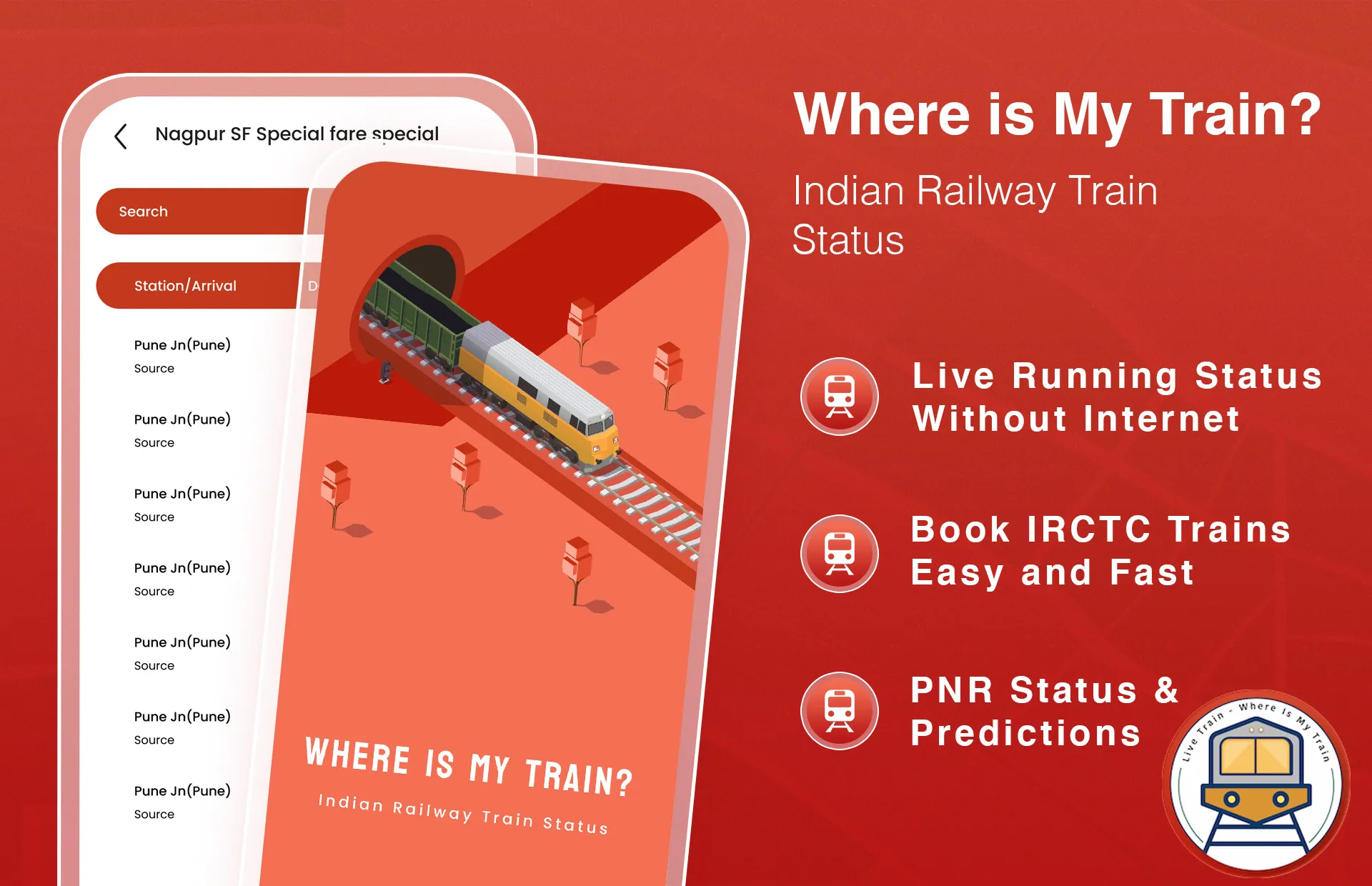 Live Train - Where Is My Train | Indus Appstore | Screenshot