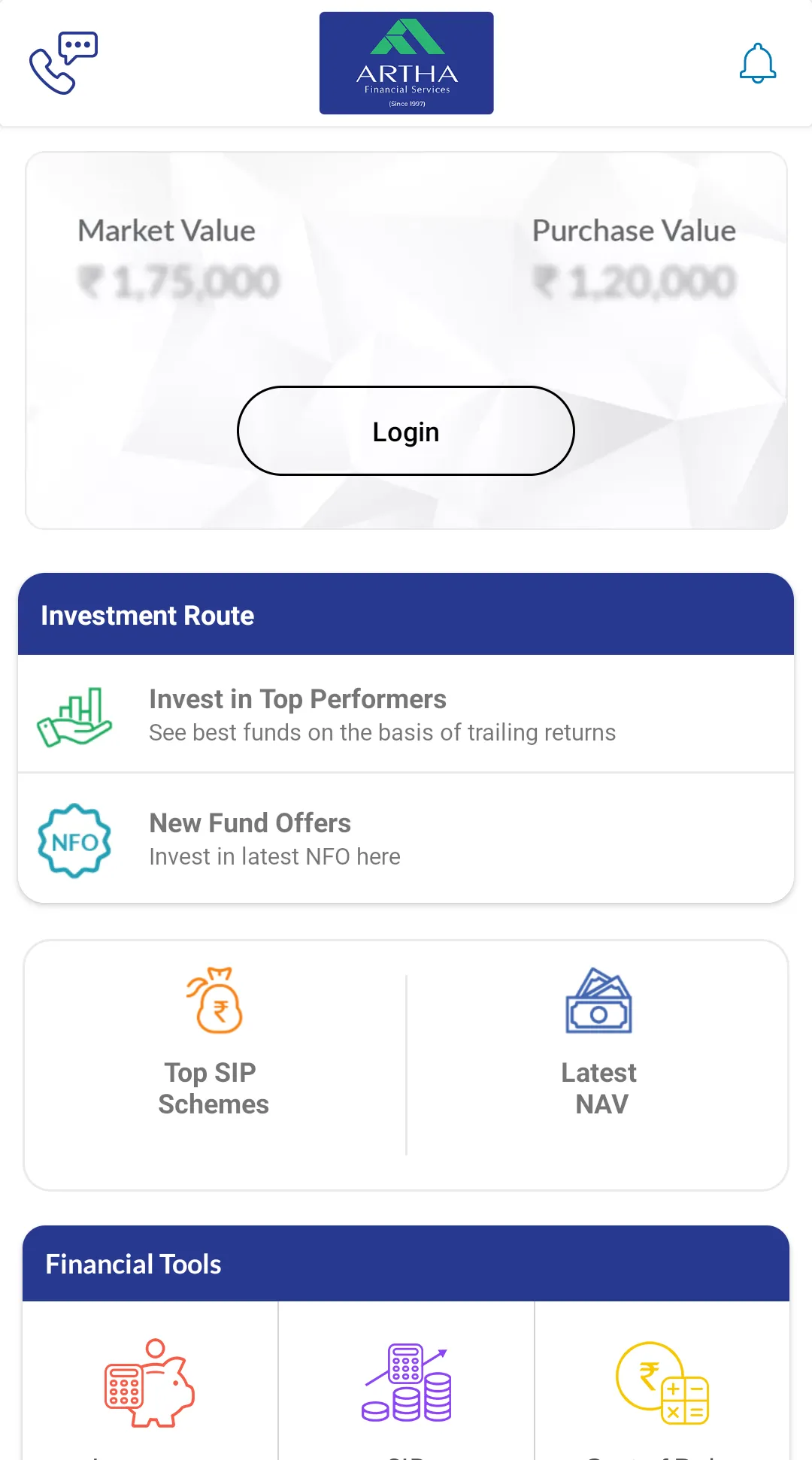 Artha Financial Services | Indus Appstore | Screenshot