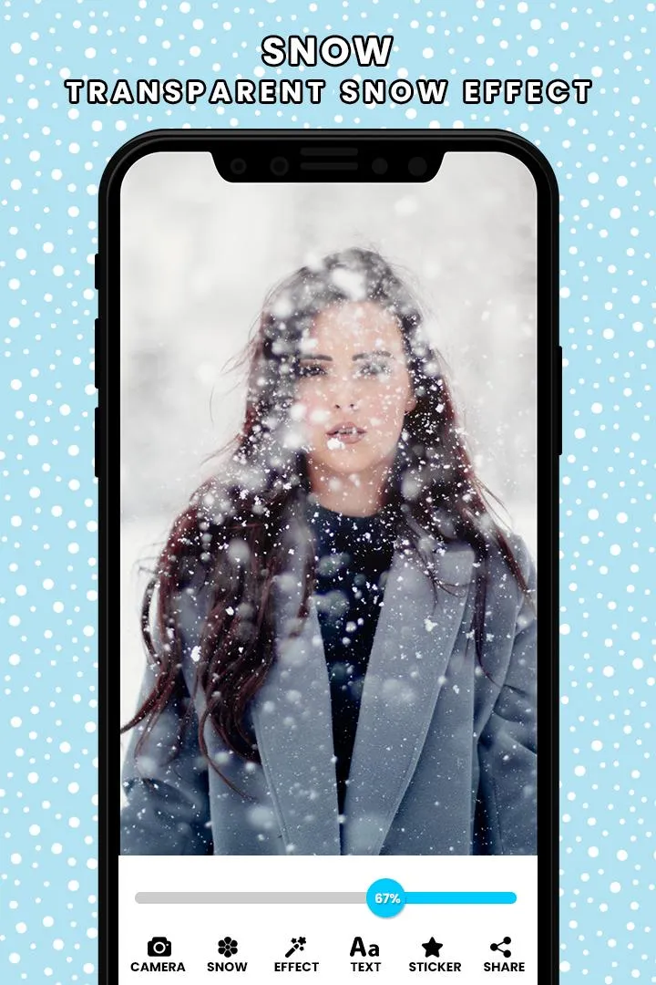 Christmas Snow Photo Editor | Indus Appstore | Screenshot